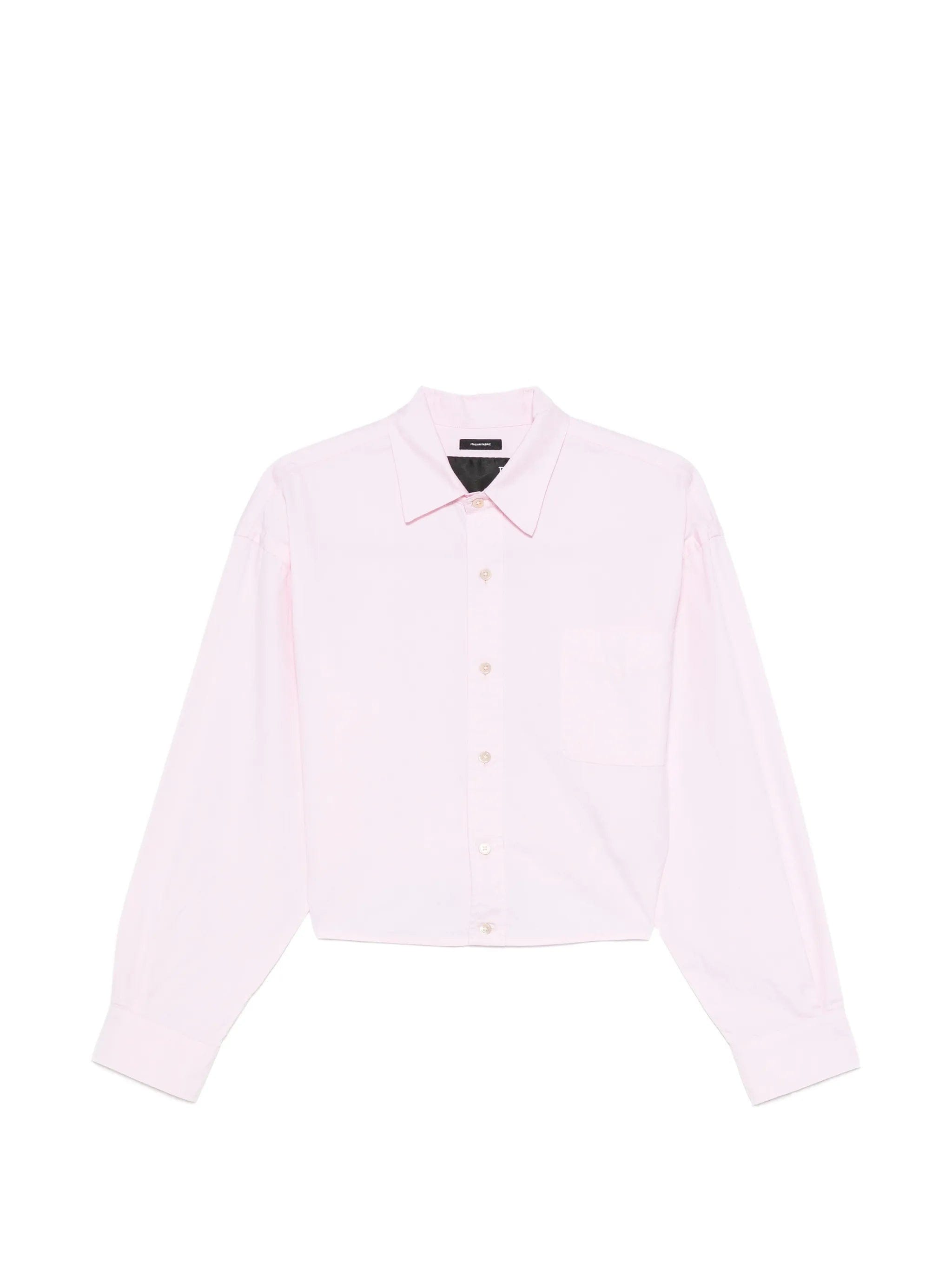 R13 split - hem buttoned shirt