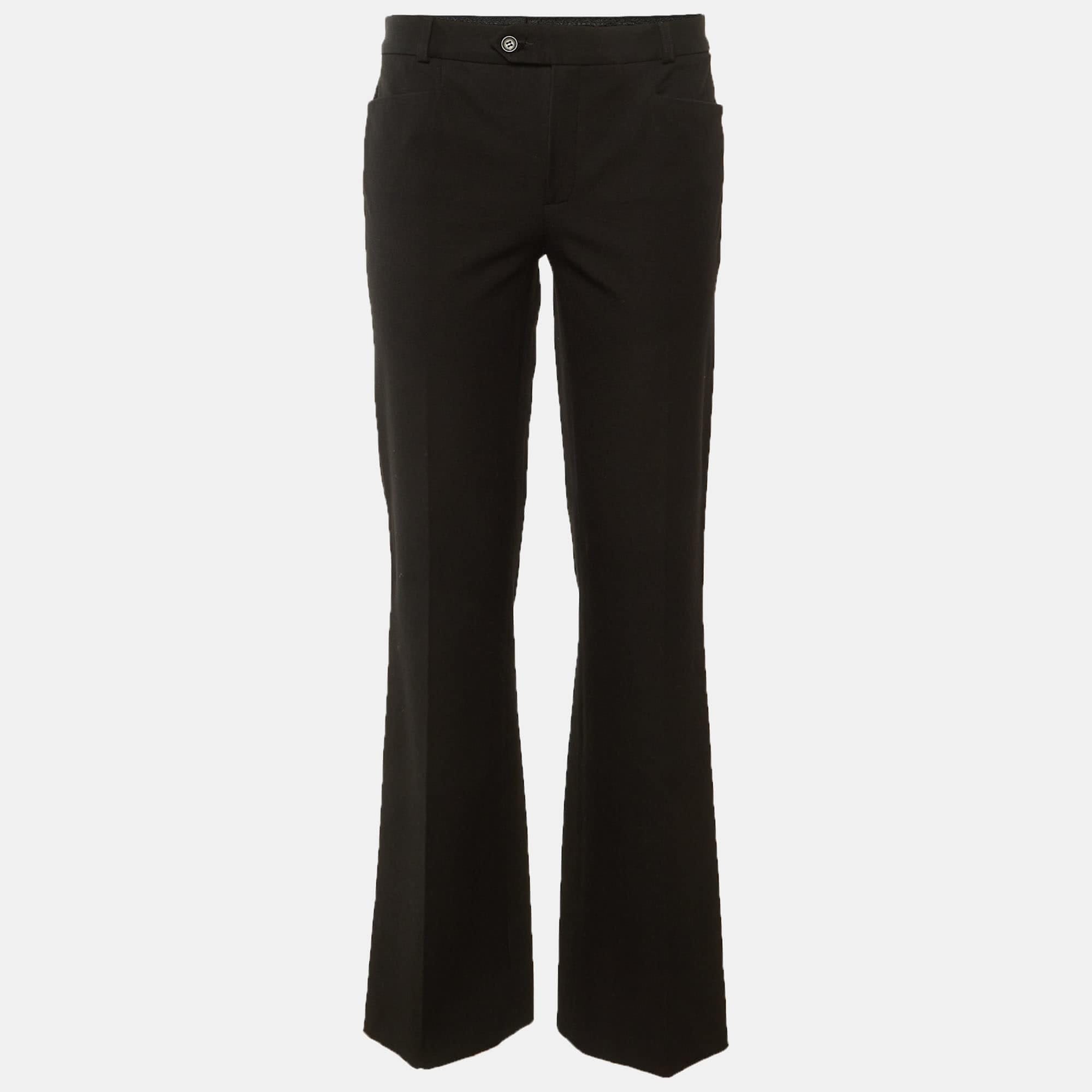 Joseph Black Cotton Blend Pants