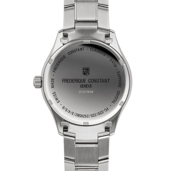 Frederique Constant Classics Quartz Stainless Steel Bracelet - FC - 220NS5B6B