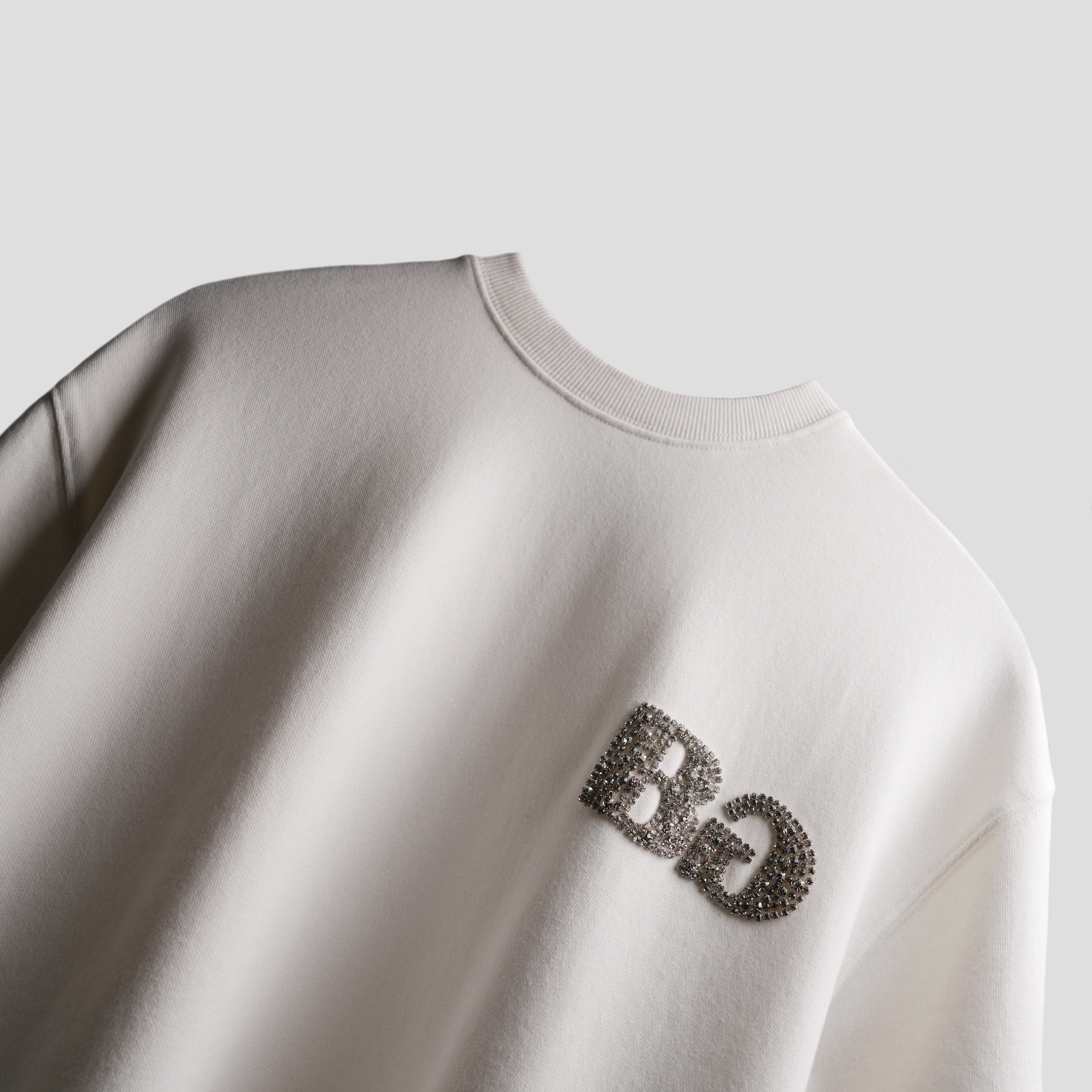 WHITE* Star White Crystal T - Shirt