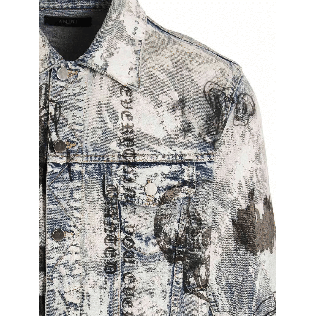 AMIRI Apparel AMIRI x WES LANG SKETCH DENIM JACKET