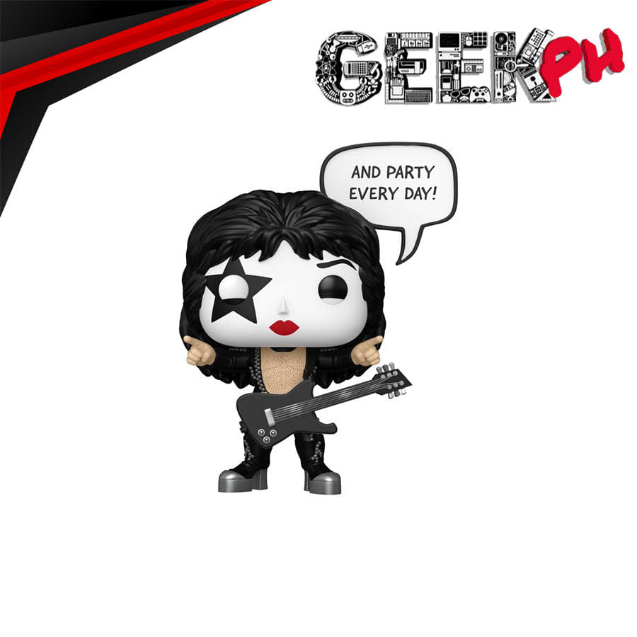 Funko Pop! Funko KISS The Starchild Rock and Roll All Nite Pop! Sayings Funko Pop! Vinyl Figure #472 sold by Geek PH