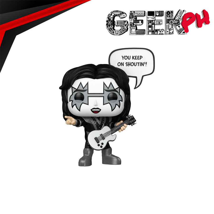 Funko Pop! Funko KISS The Spaceman Rock and Roll All Nite Pop! Sayings Funko Pop! Vinyl Figure #473 sold by Geek PH