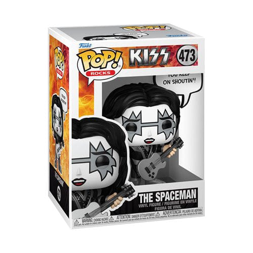 Funko Pop! Funko KISS The Spaceman Rock and Roll All Nite Pop! Sayings Funko Pop! Vinyl Figure #473 sold by Geek PH