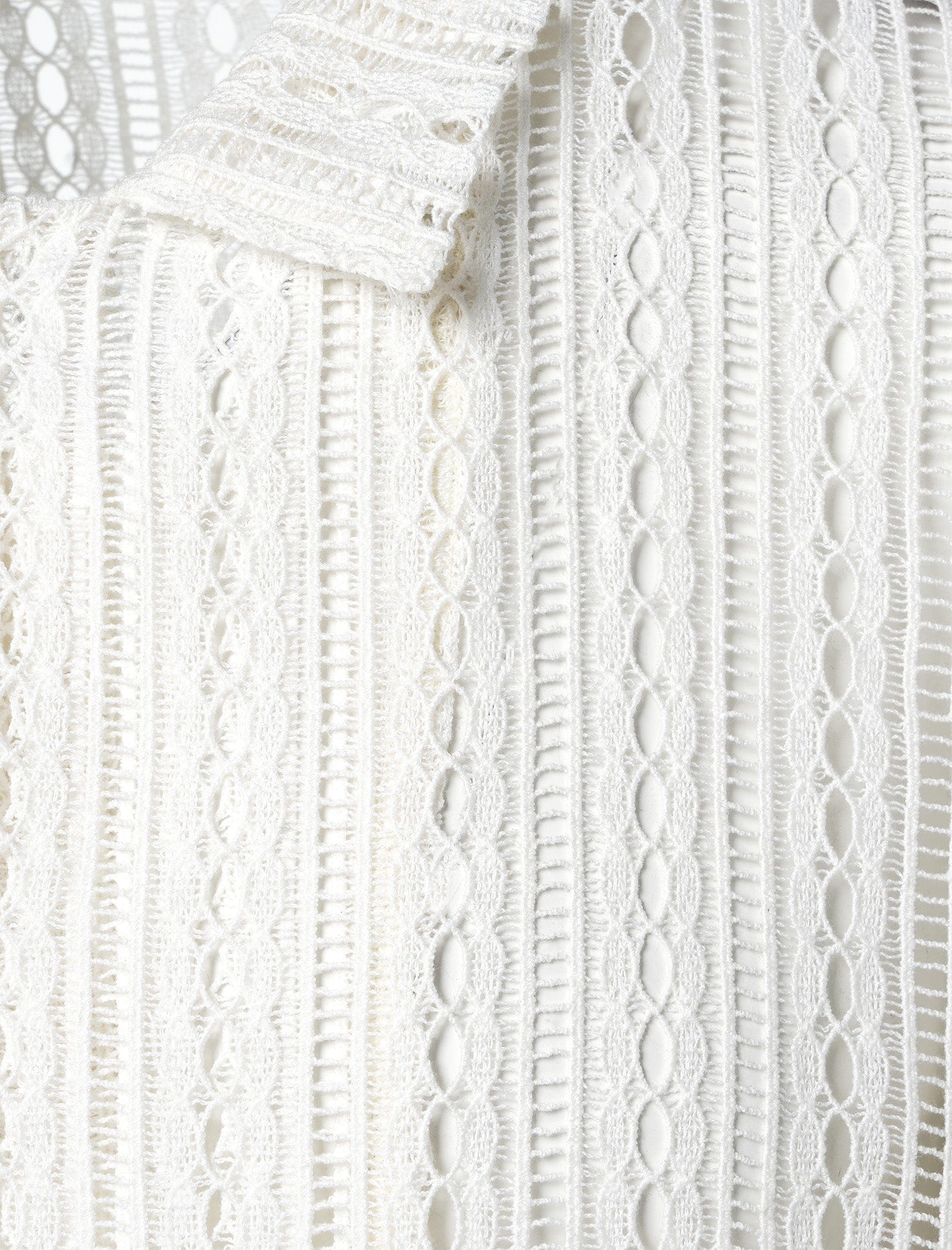BODE MEANDERING LACE SHIRT