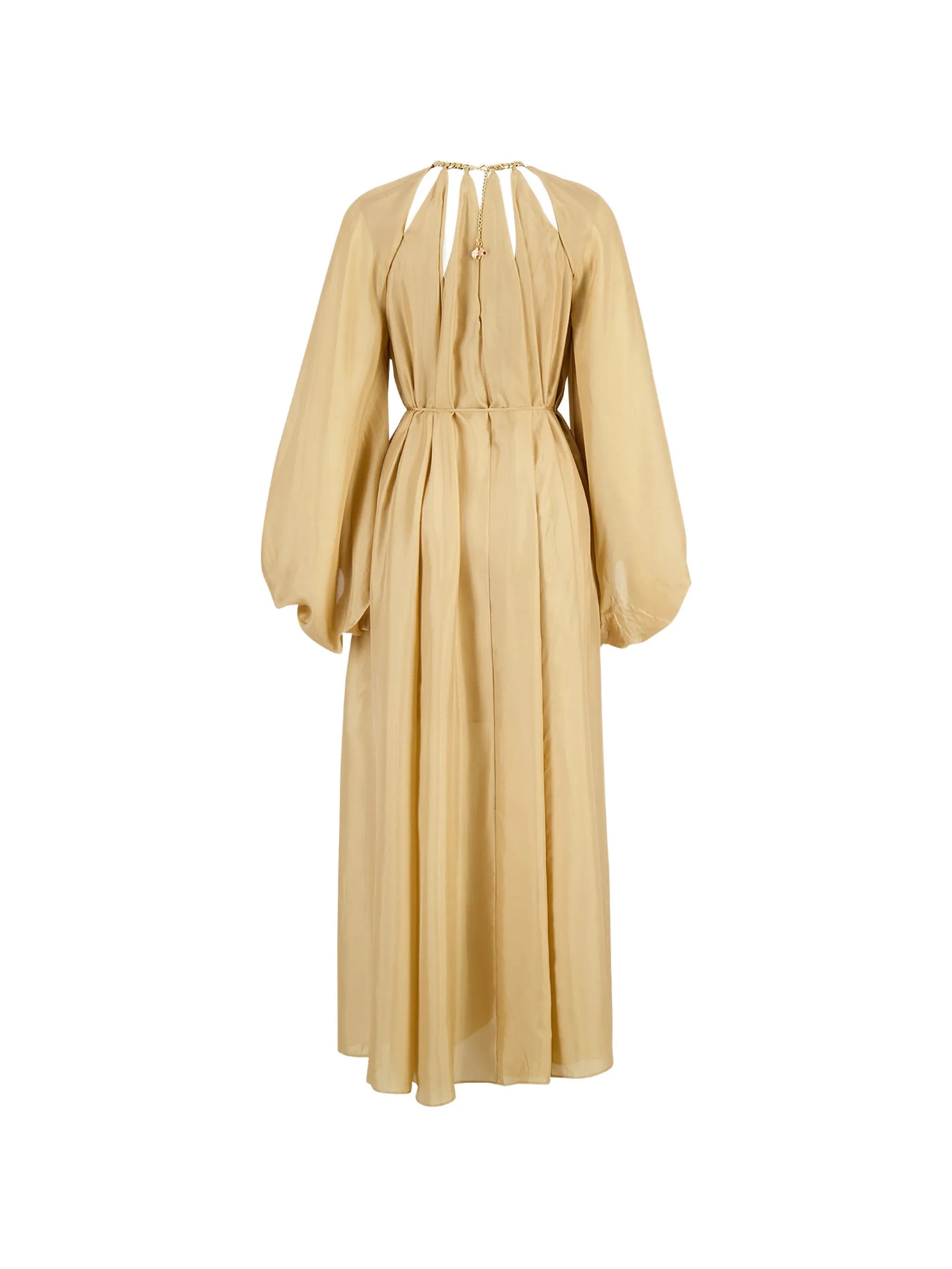Zimmermann Mahon shell - embellished cut - out maxi dress