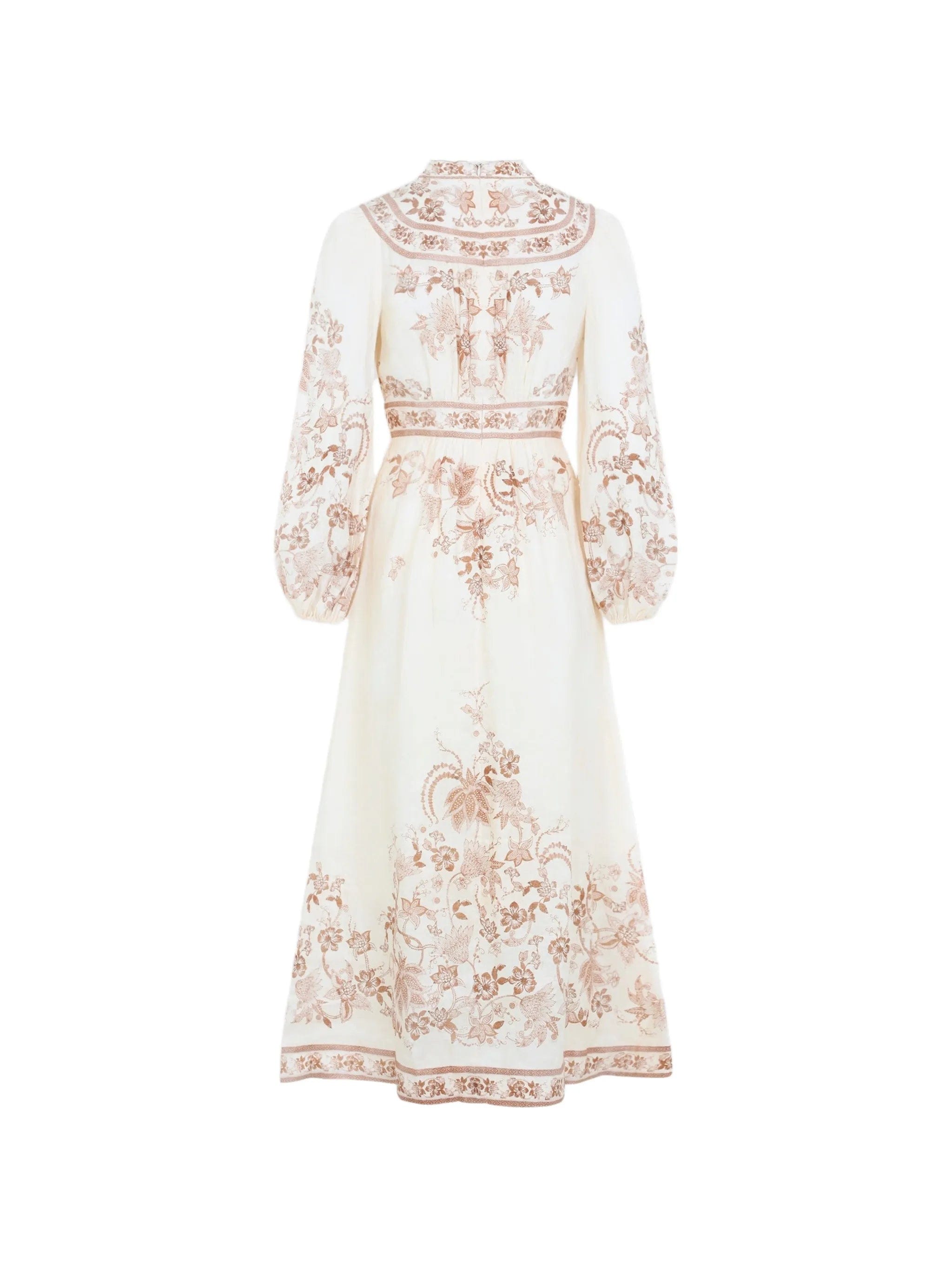 Zimmermann Indra floral - print midi dress