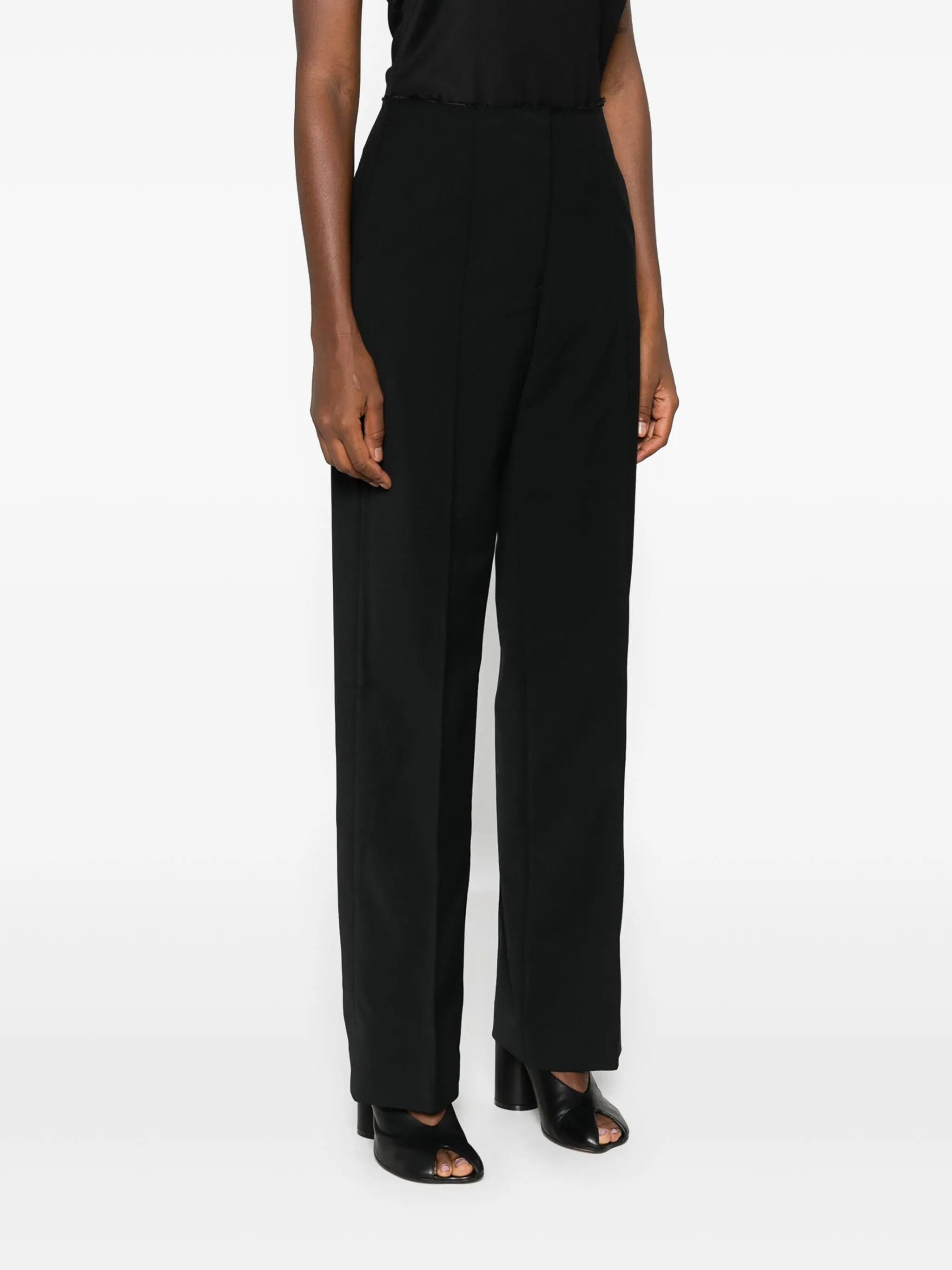 Entire Studios Zerobound raw - edge trousers