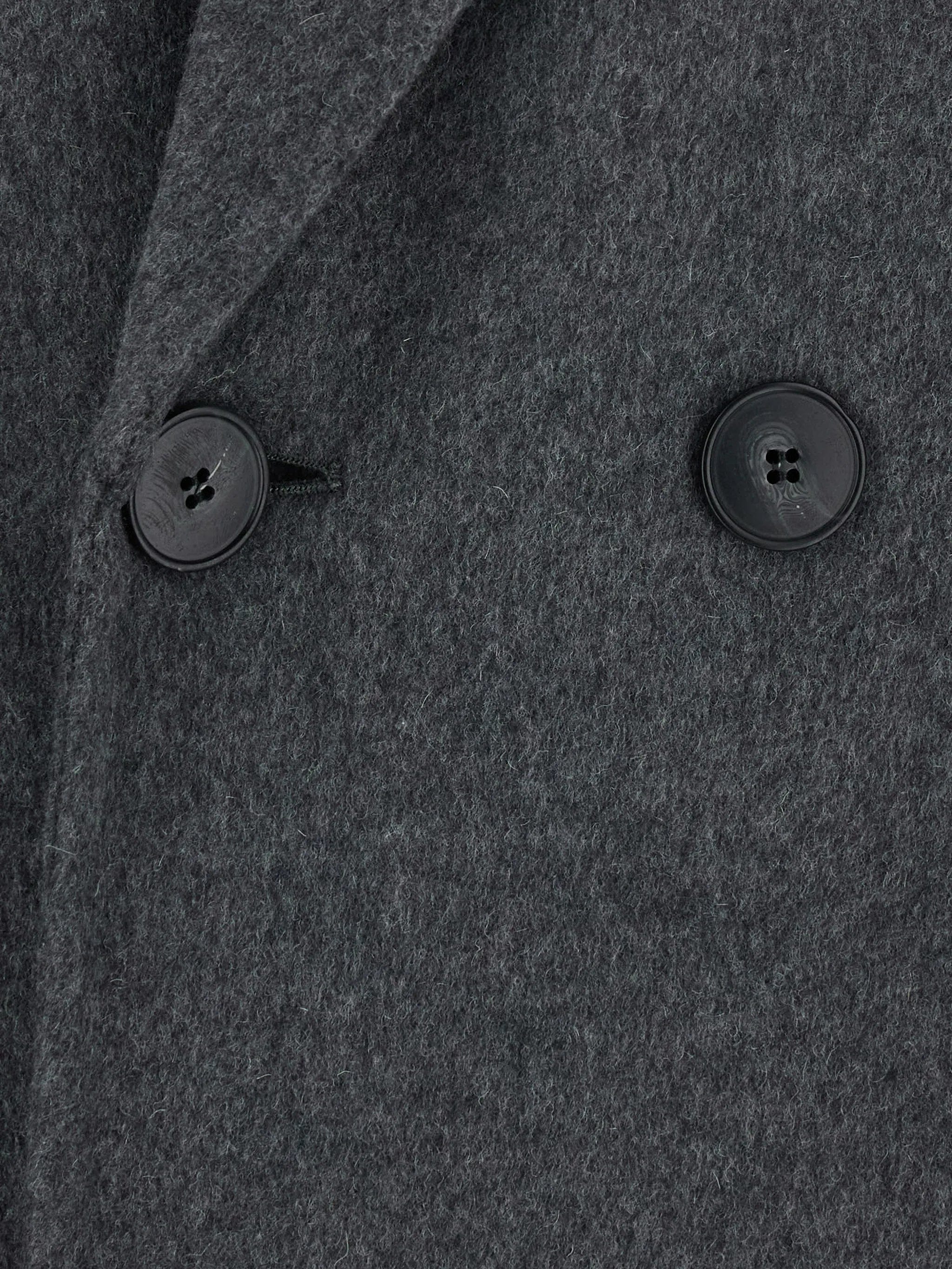 Victoria Beckham double - breasted peaked - lapel coat