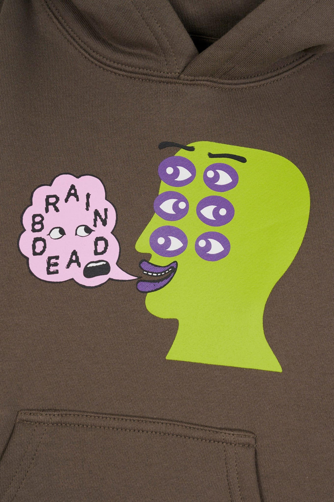 Brain Dead EYE SEE YOU KIDS HOODED SWEATSHIRT