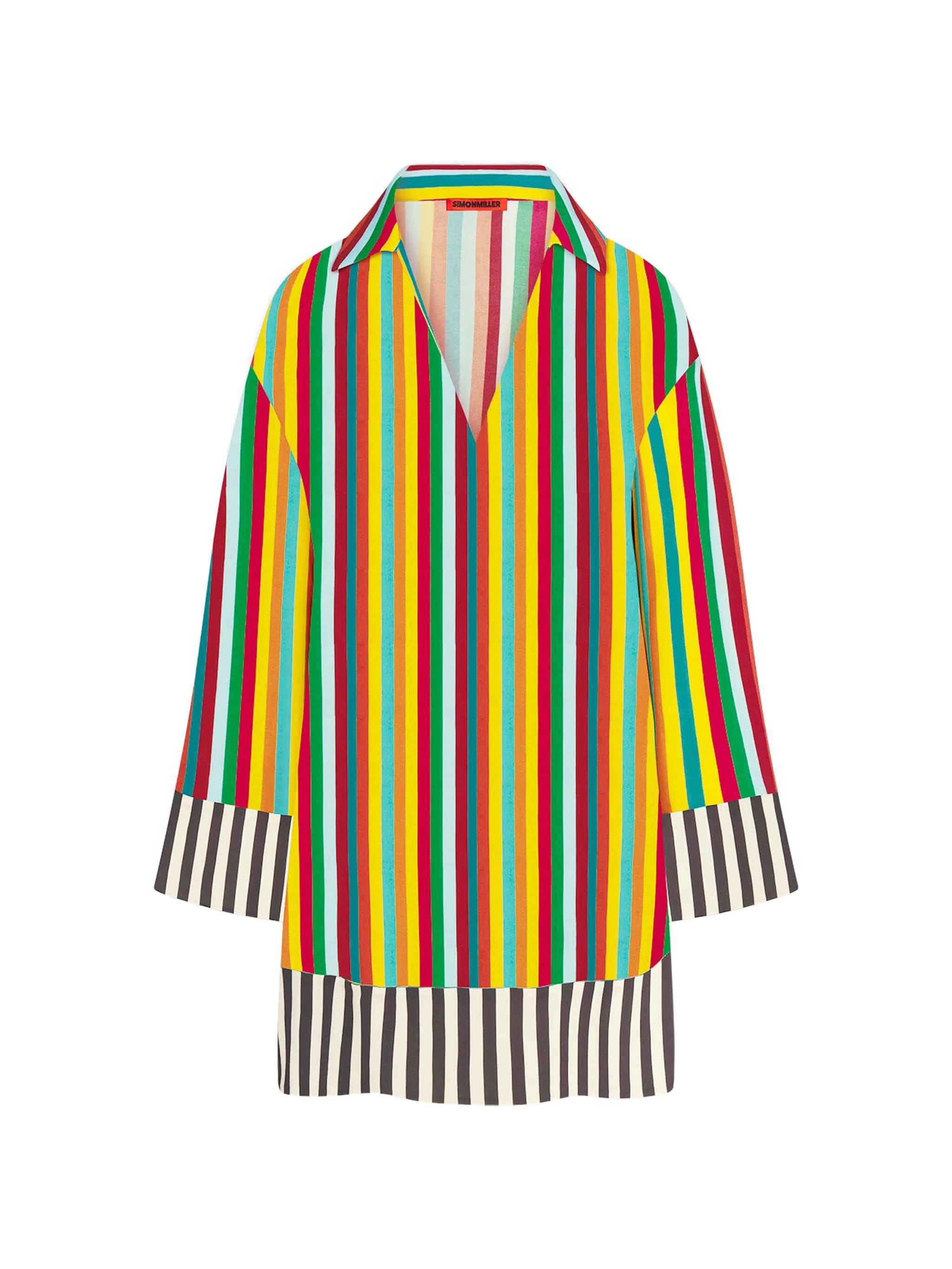 Simon Miller Diaz striped mini dress
