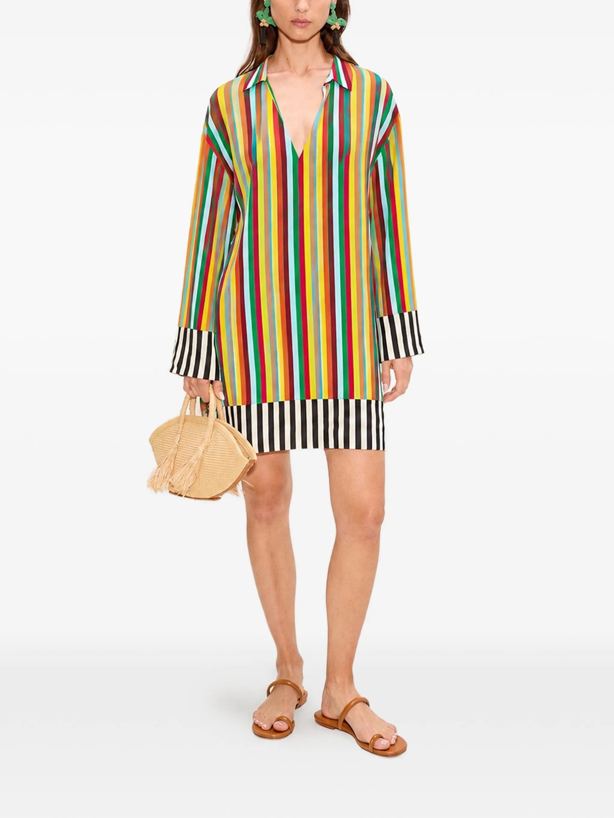 Simon Miller Diaz striped mini dress