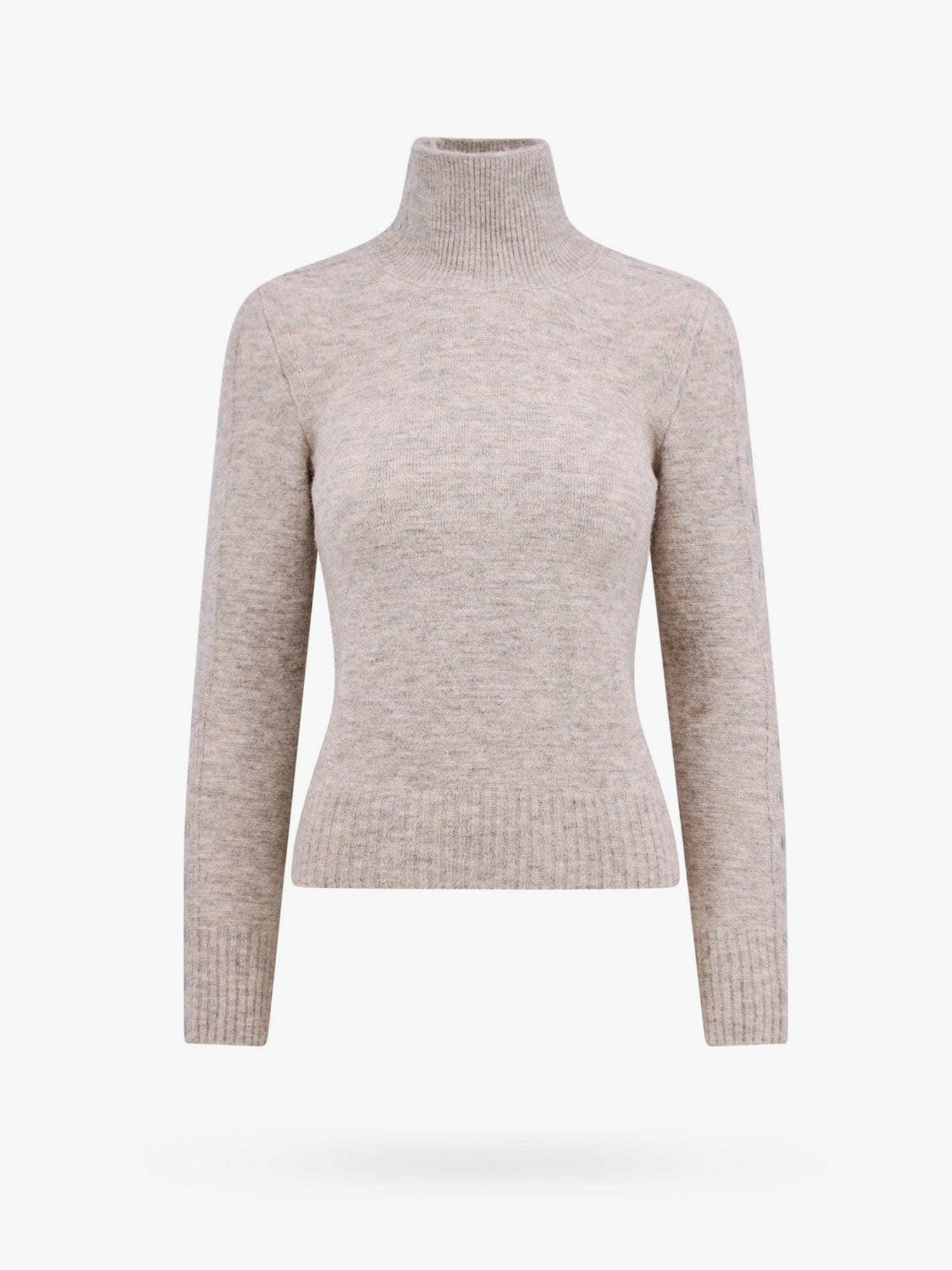 Isabel Marant Alpaca blend sweater with metal buttons