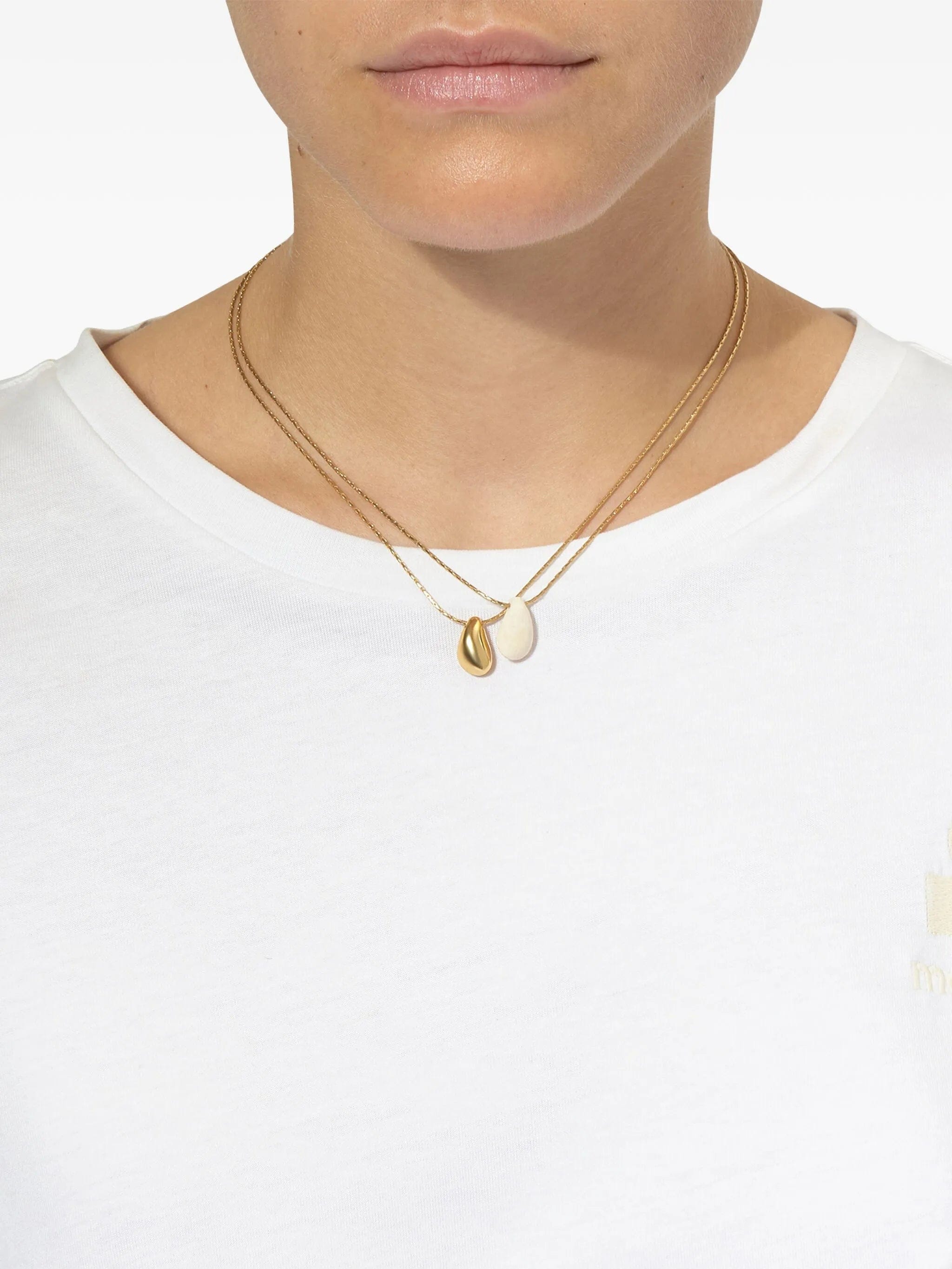 Isabel Marant Imala double - chain necklace