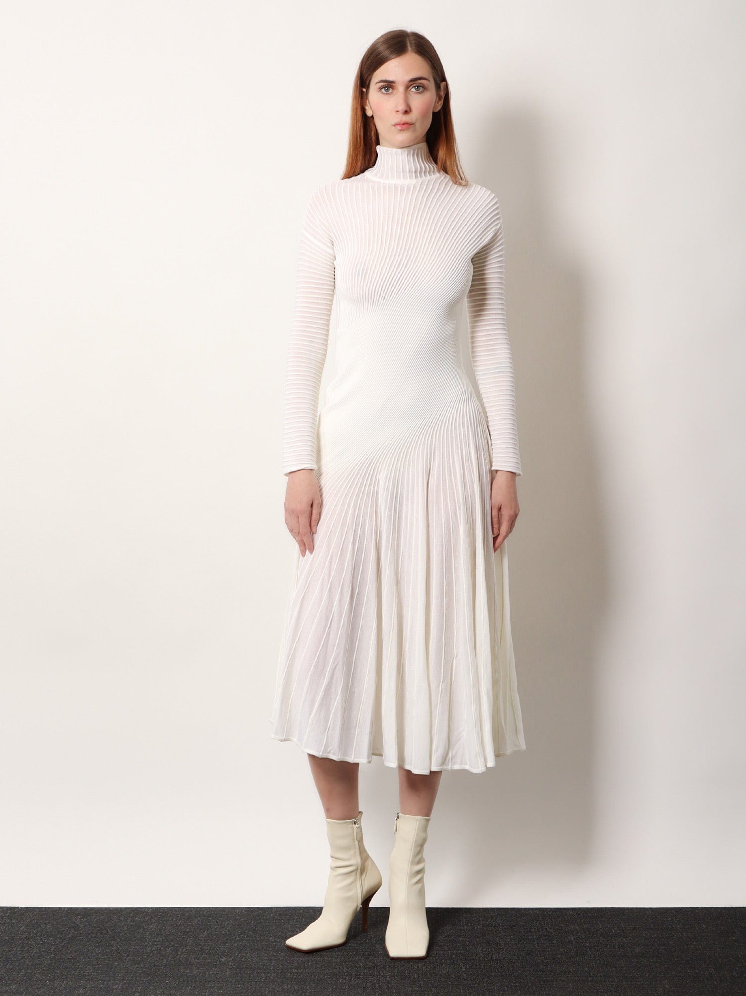 Alaia Long wool dress