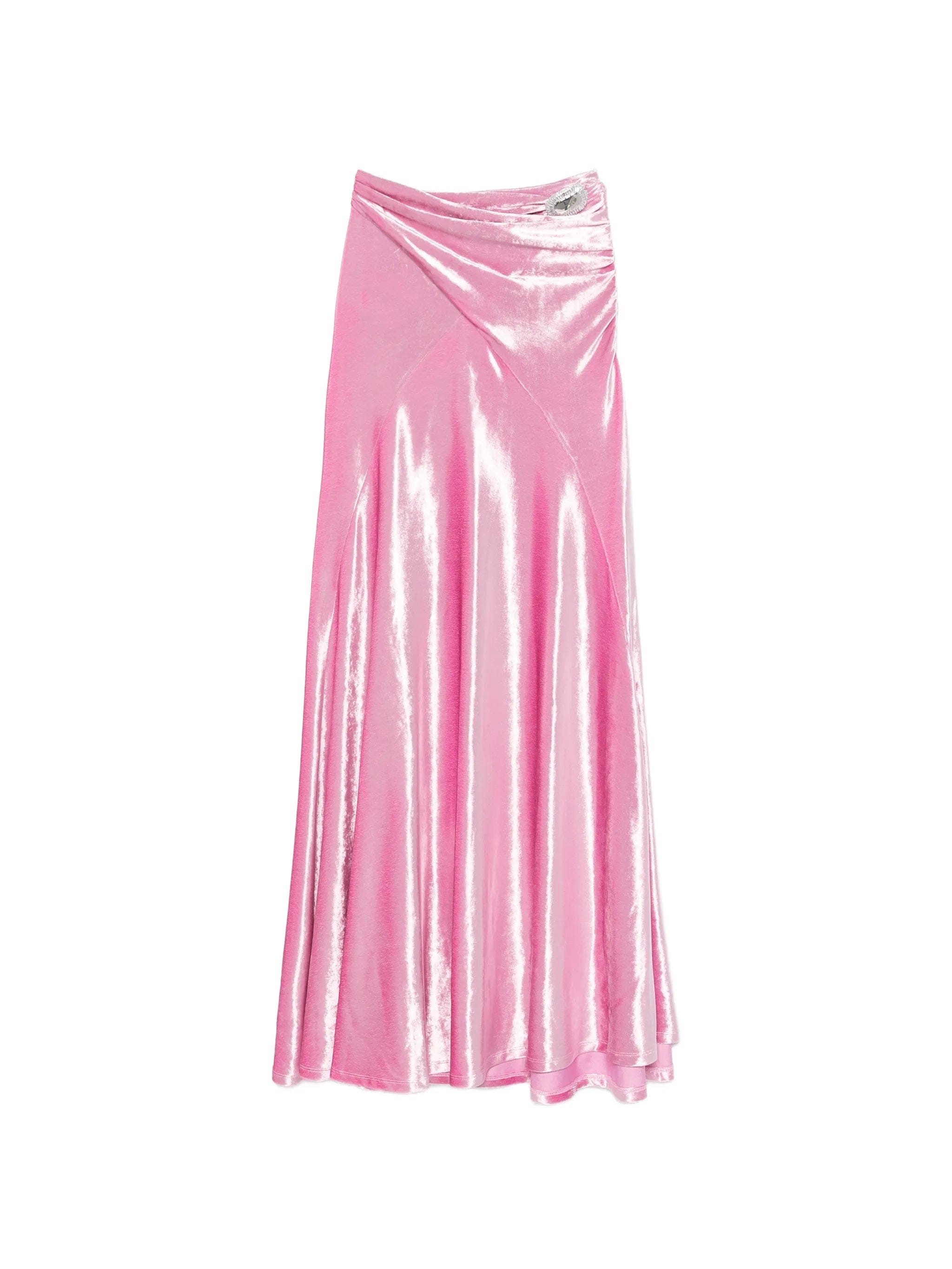 Rabanne velvet brooch long skirt