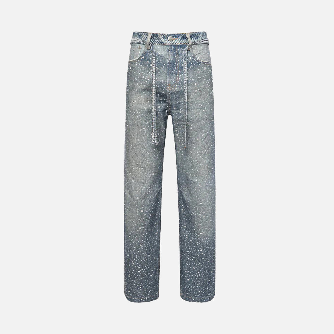 BIRTH of ROYAL CHILD 20K SWAROVSKI DIAMOND BORO DENIM - BLUE