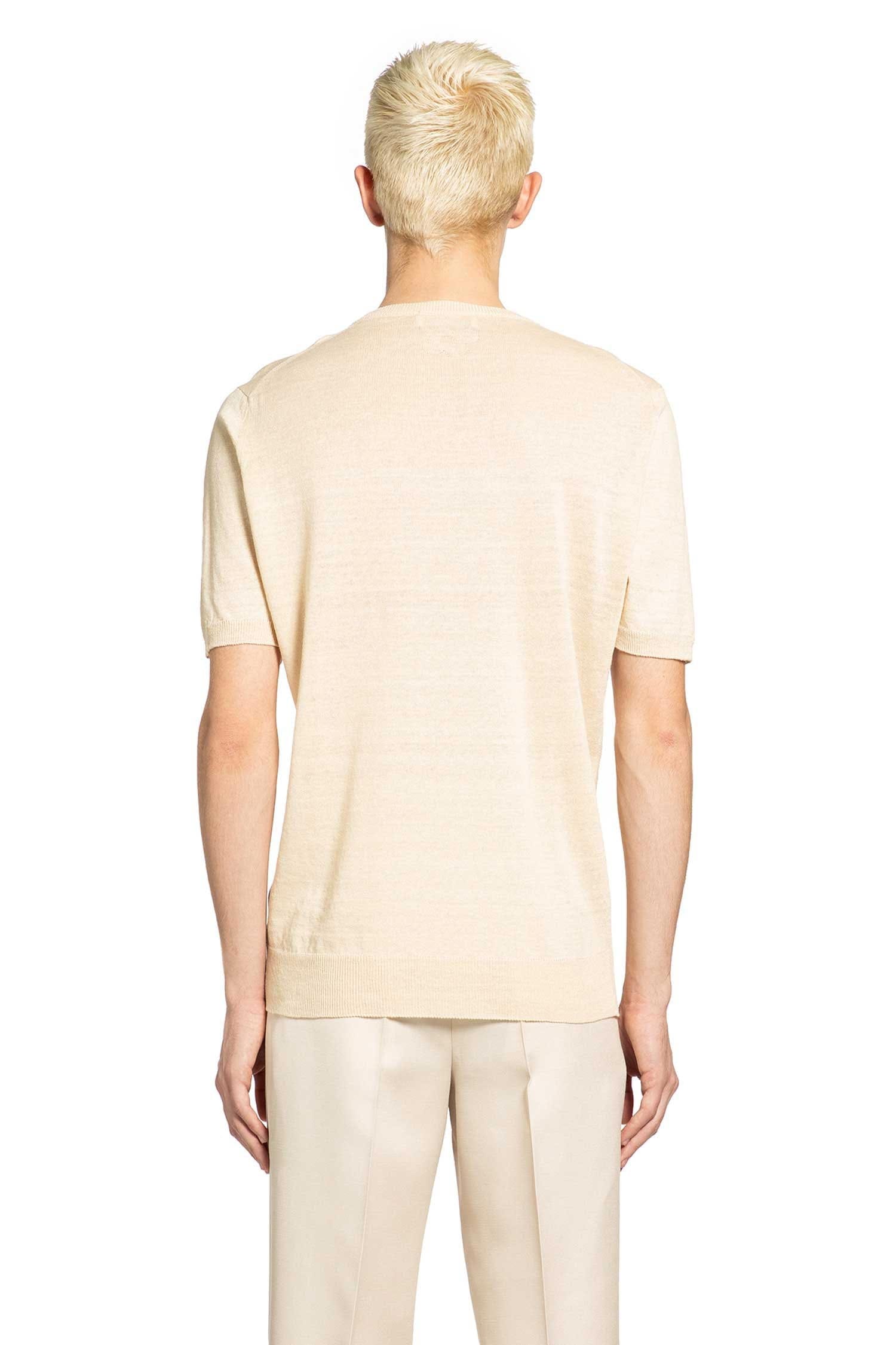 Lardini Silk Knit Short Sleeve T - Shirt