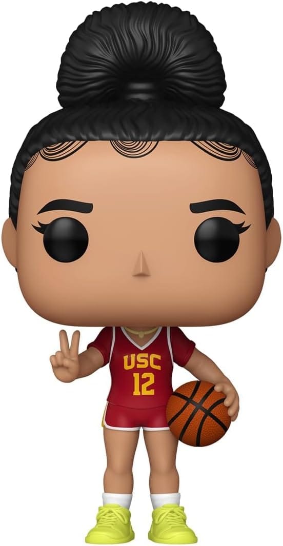 Merch by Beverly Funko Pop! NCAA USC Trojans JuJu Watkins (Cardinal Jersey) Vinyl Figure #91 with Funko Protector