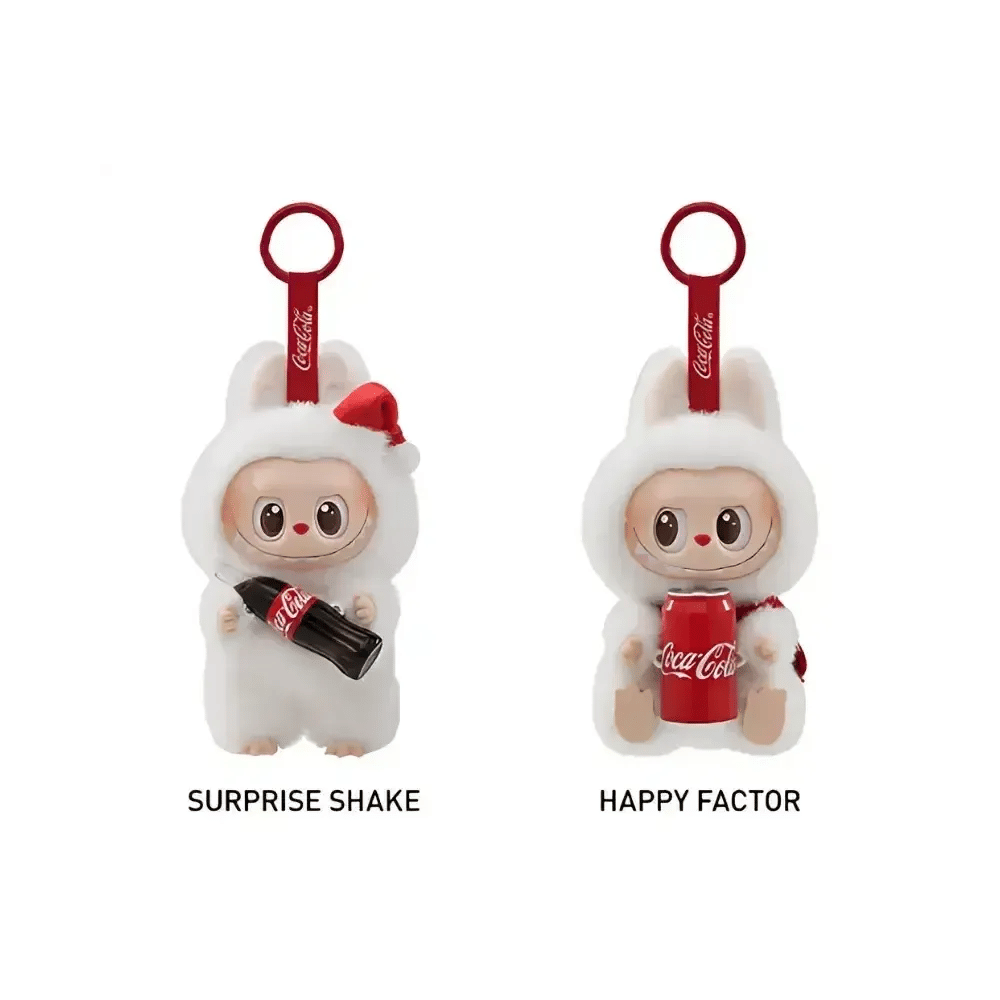 Pop Mart (Labubu) BUY 1 GET 1 FREE - Pop Mart Labubu The Monsters Tasty Macarons + Coca Cola Vinyl Face Sealed Case Pack of 2