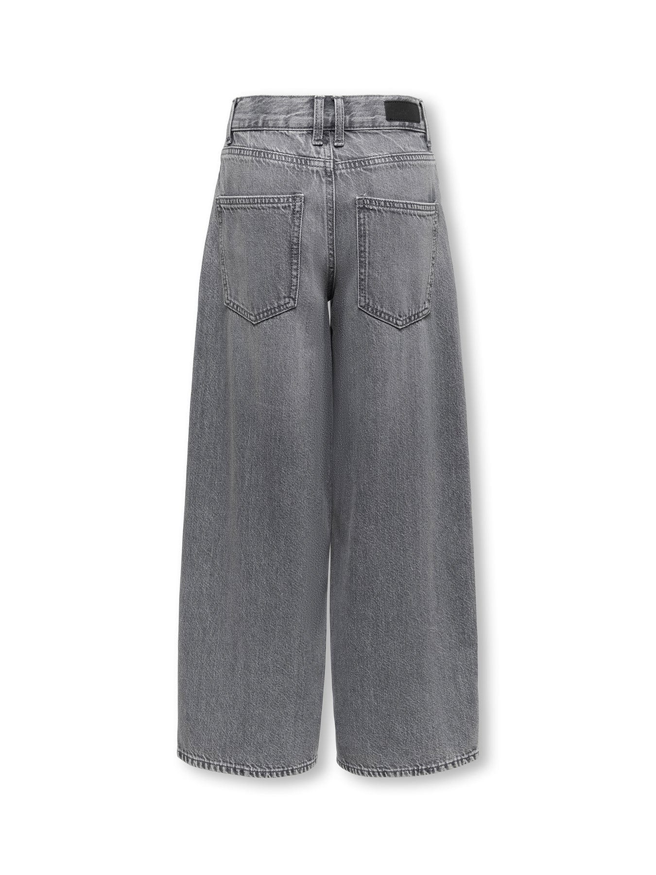 ONLY Kids' Barrel Leg Jeans Grey