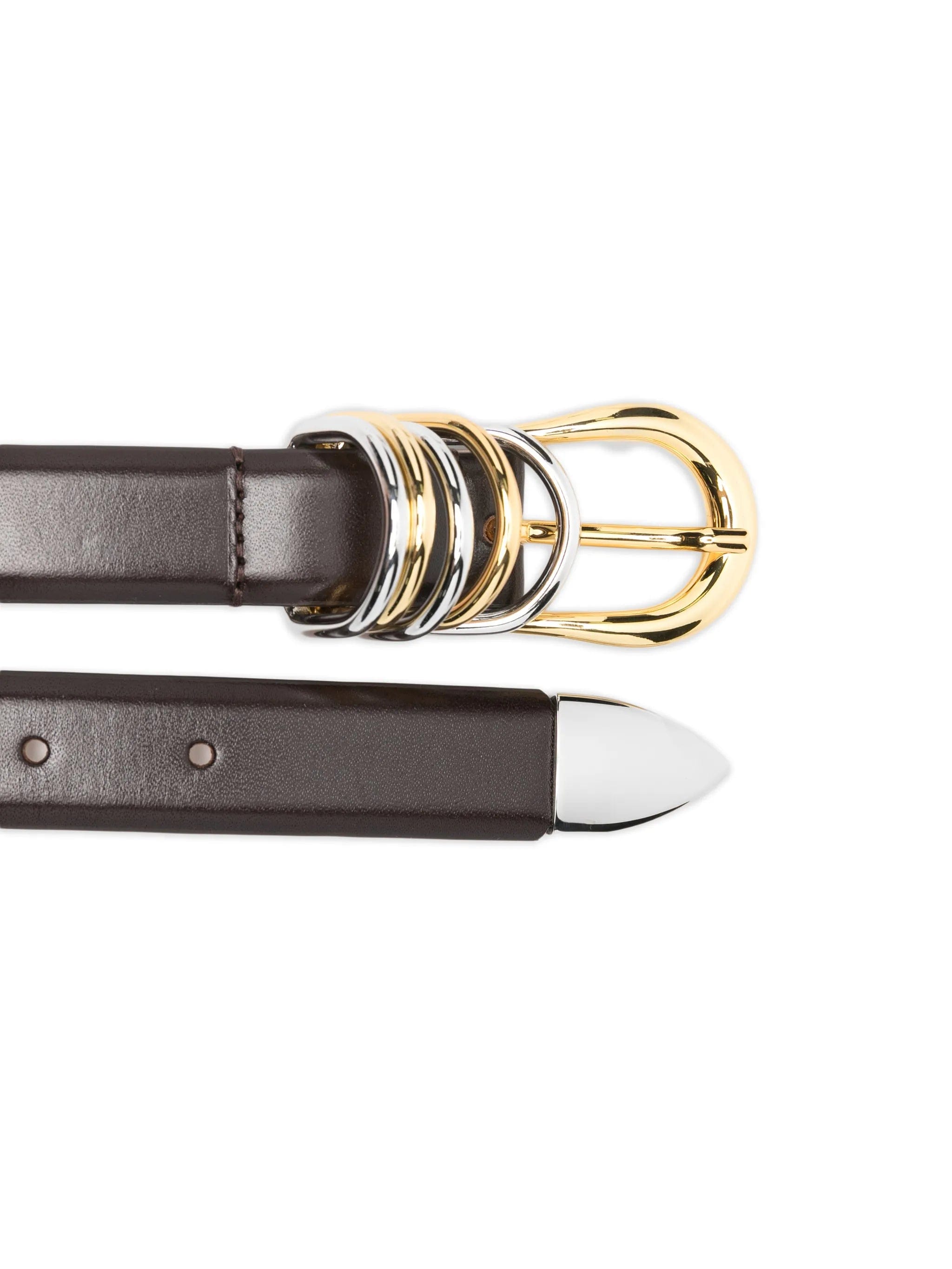 Déhanche Hollyhock buckle belt