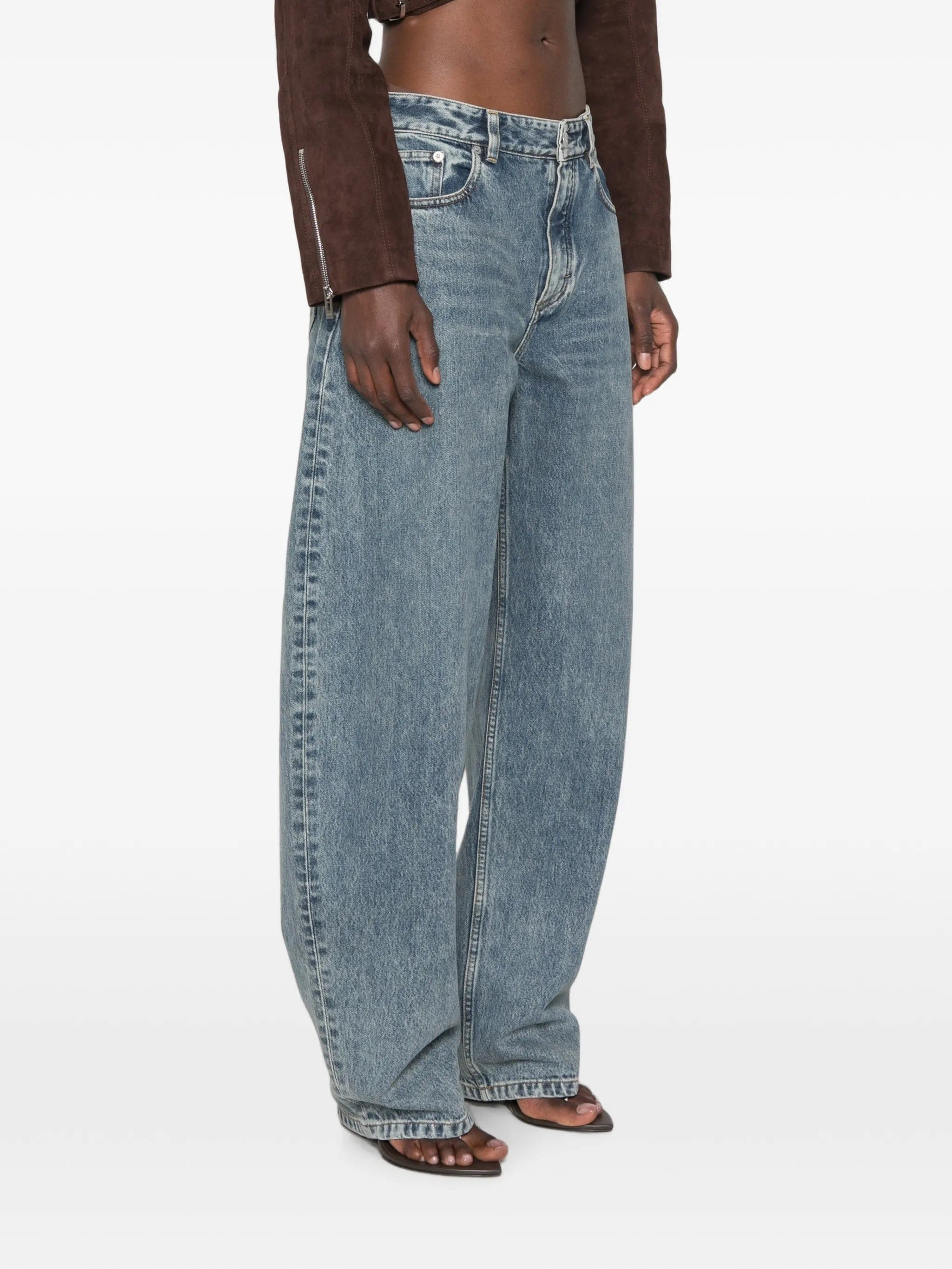 Alaïa belt - loops jeans