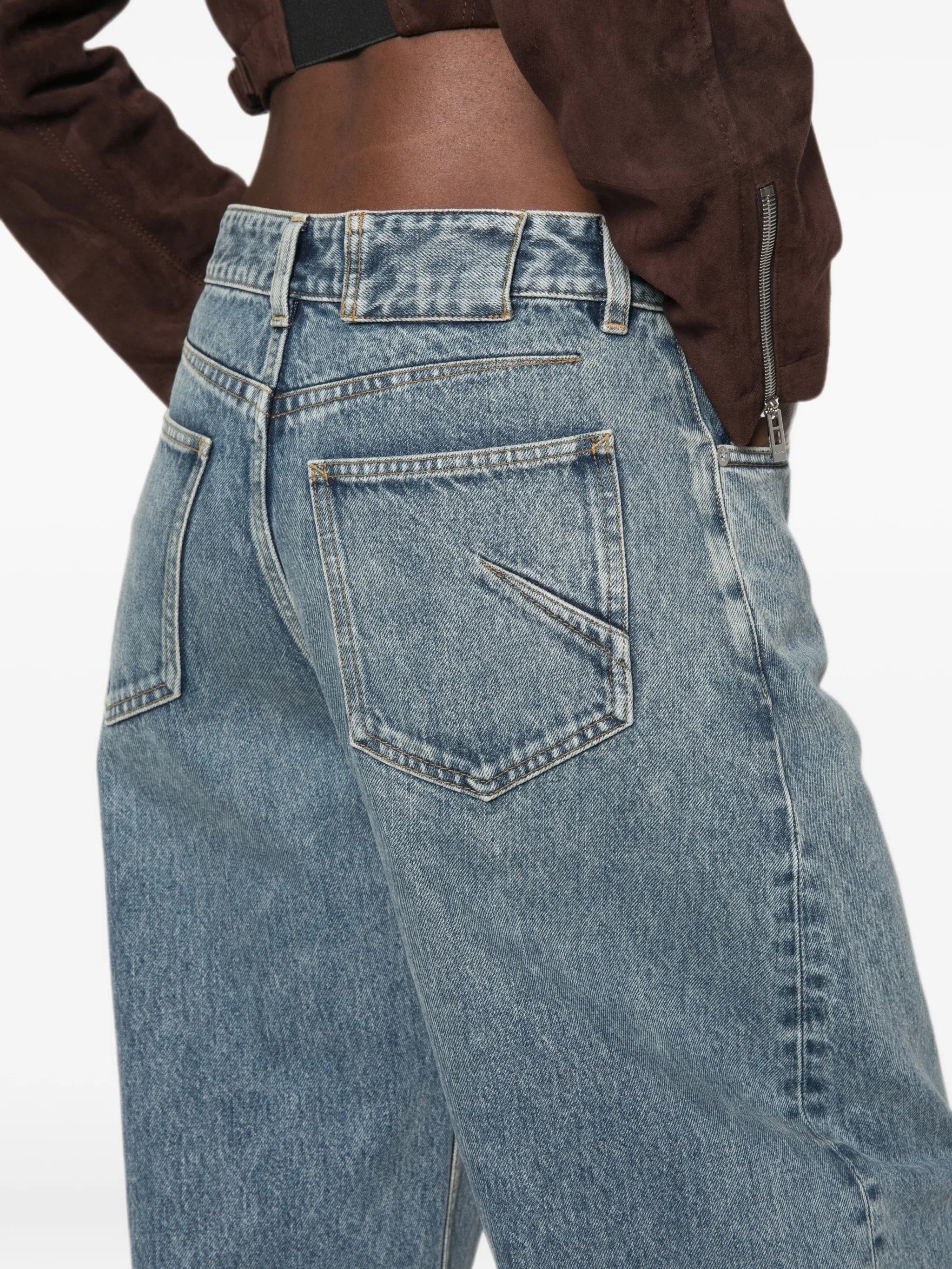 Alaïa belt - loops jeans