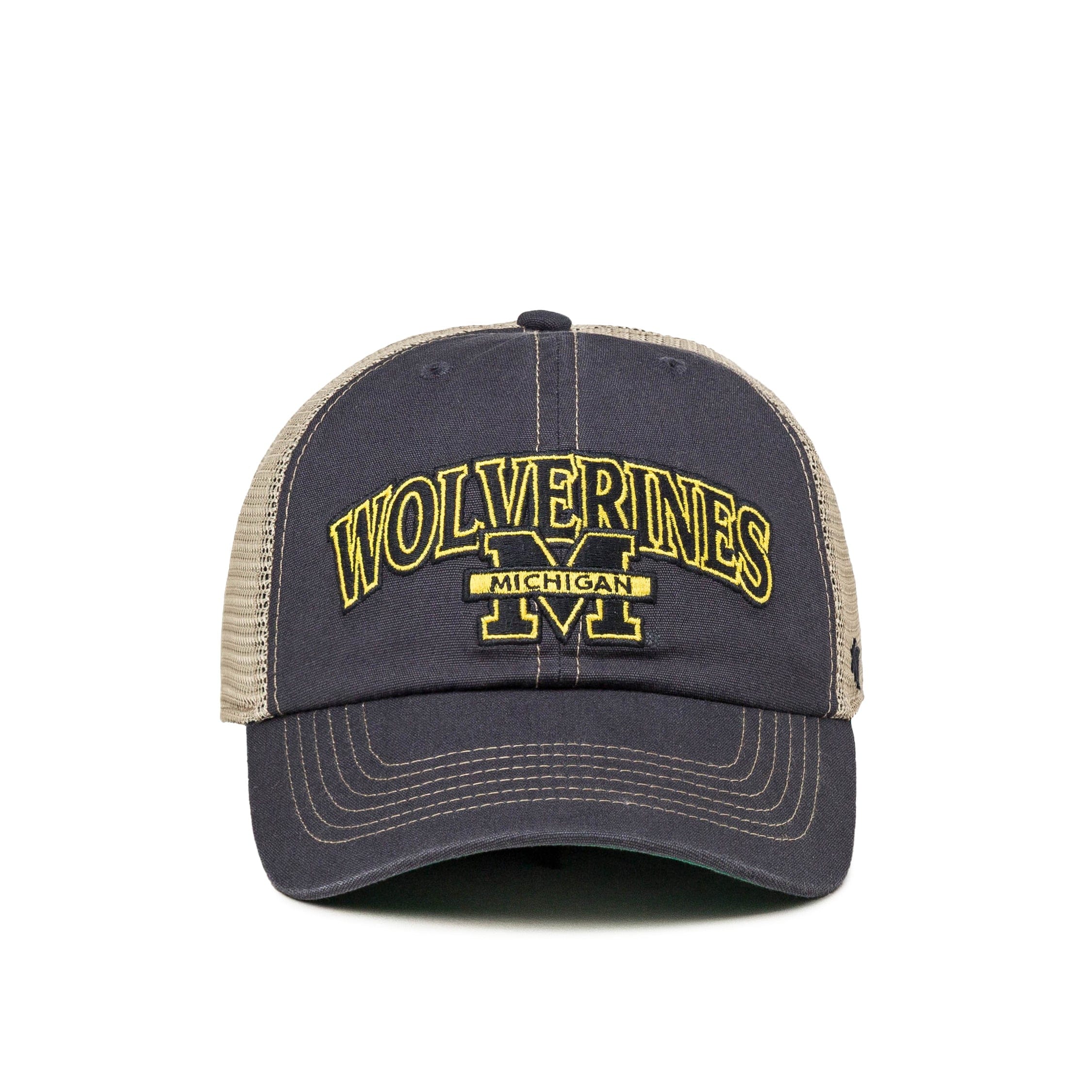 Vintage 47 Michigan Wolverines Tuscaloosa *Clean Up* Vintage Trucker Cap