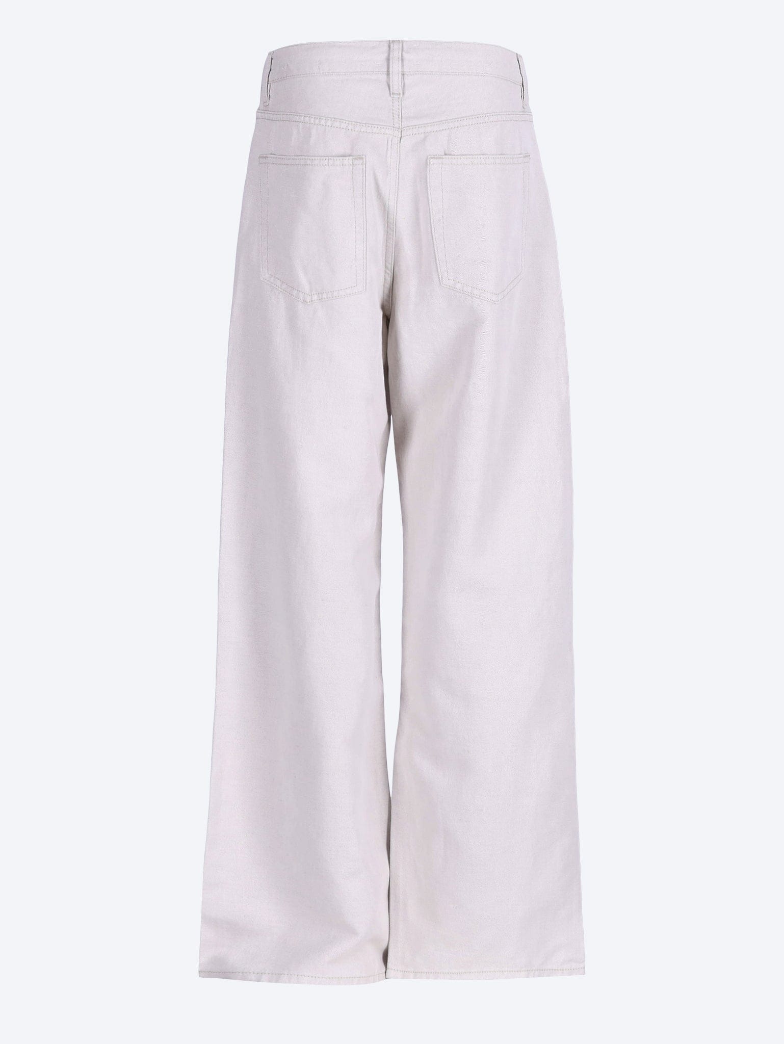 FRAME The off duty drawstring bow jeans
