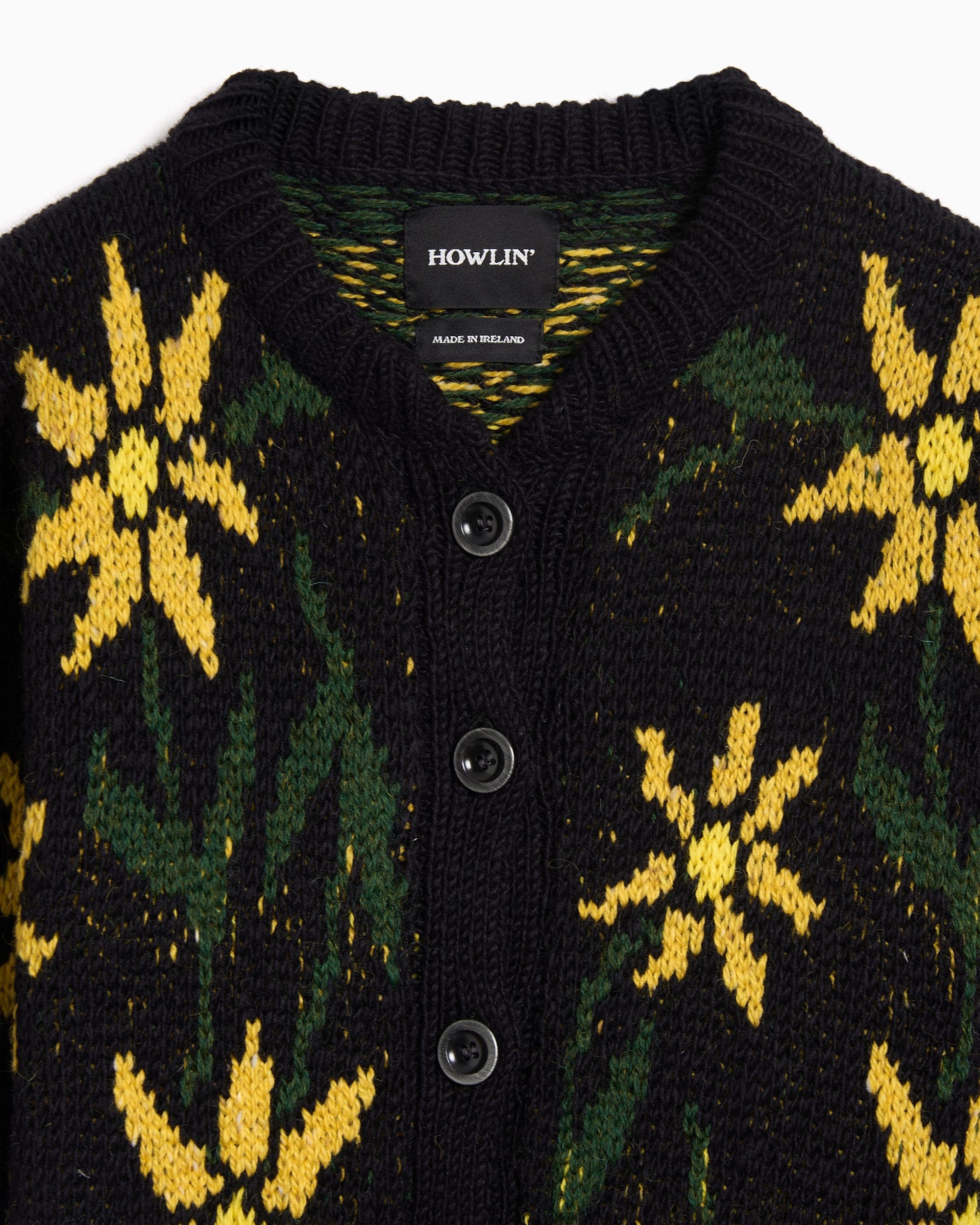 Howlin' Cardigan Relaxed Howlin' Flower para hombre
