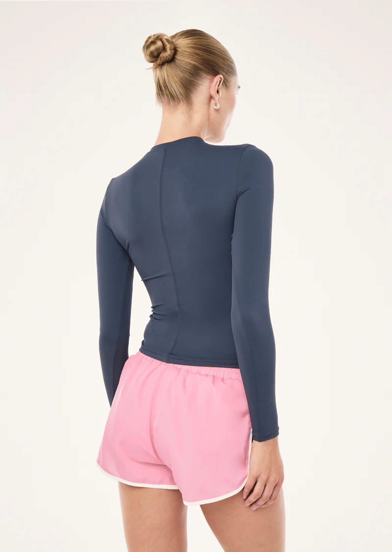 P.E Nation Foundation LS Top (Marine Blue)