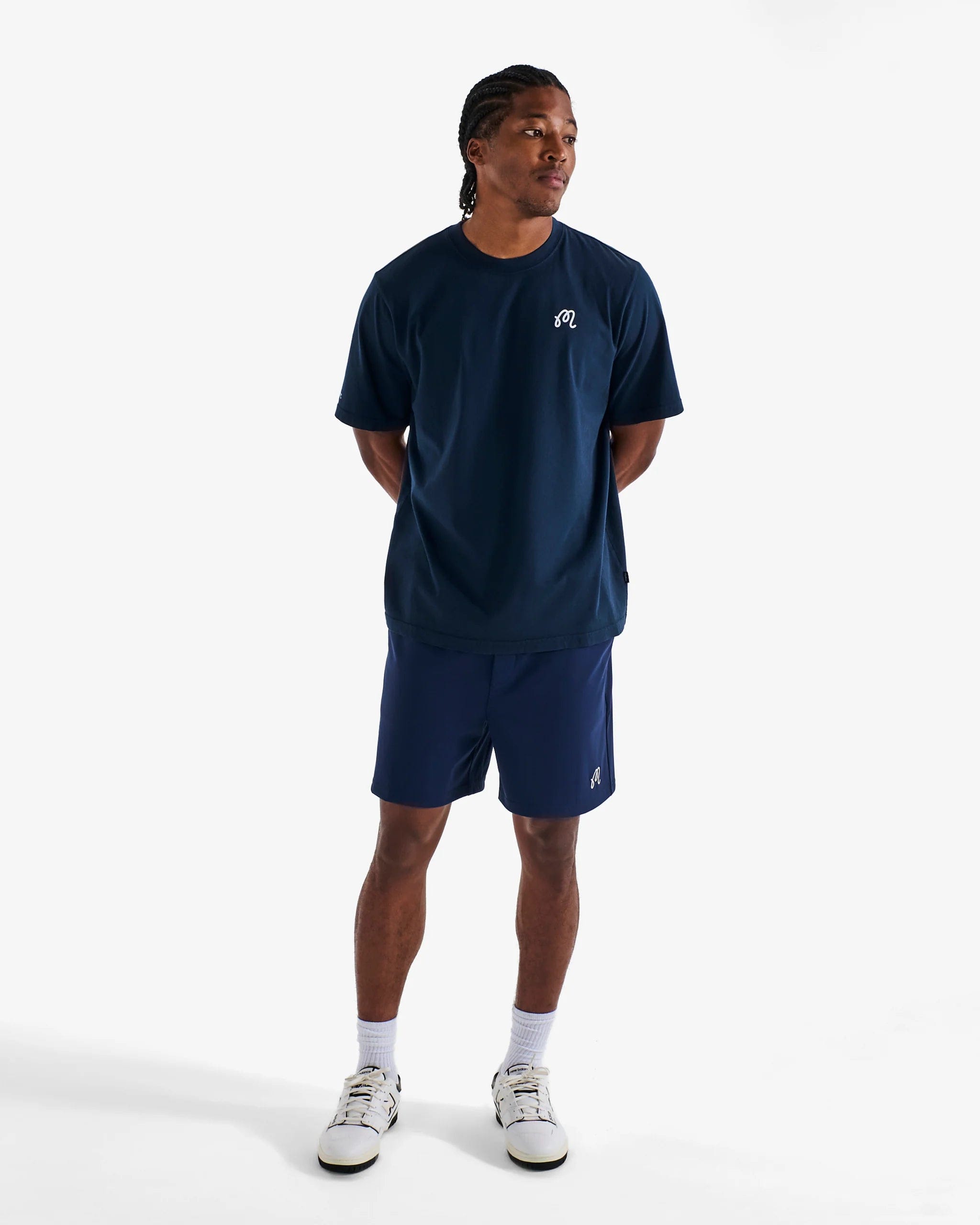 Malbon Golf Scooter Short Navy