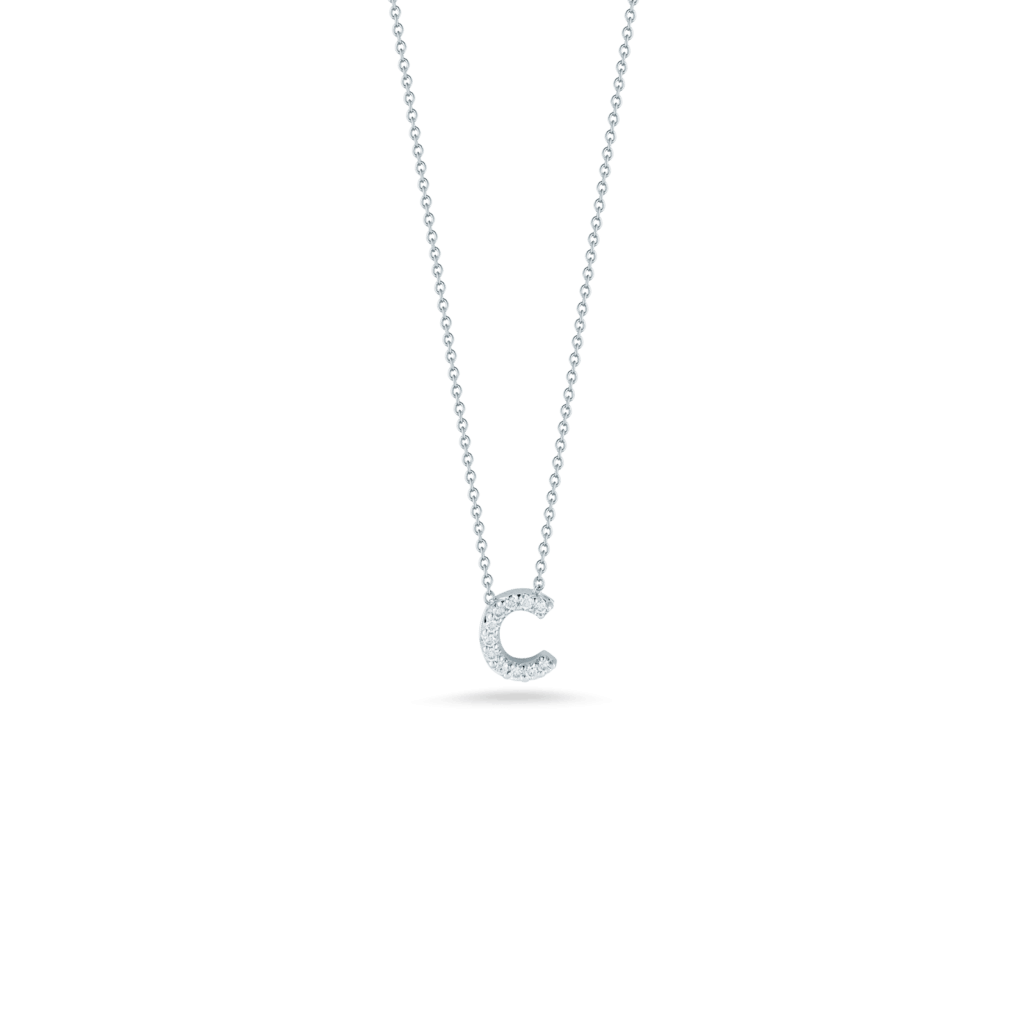 Roberto Coin 18k Love Letter Initial Pendant