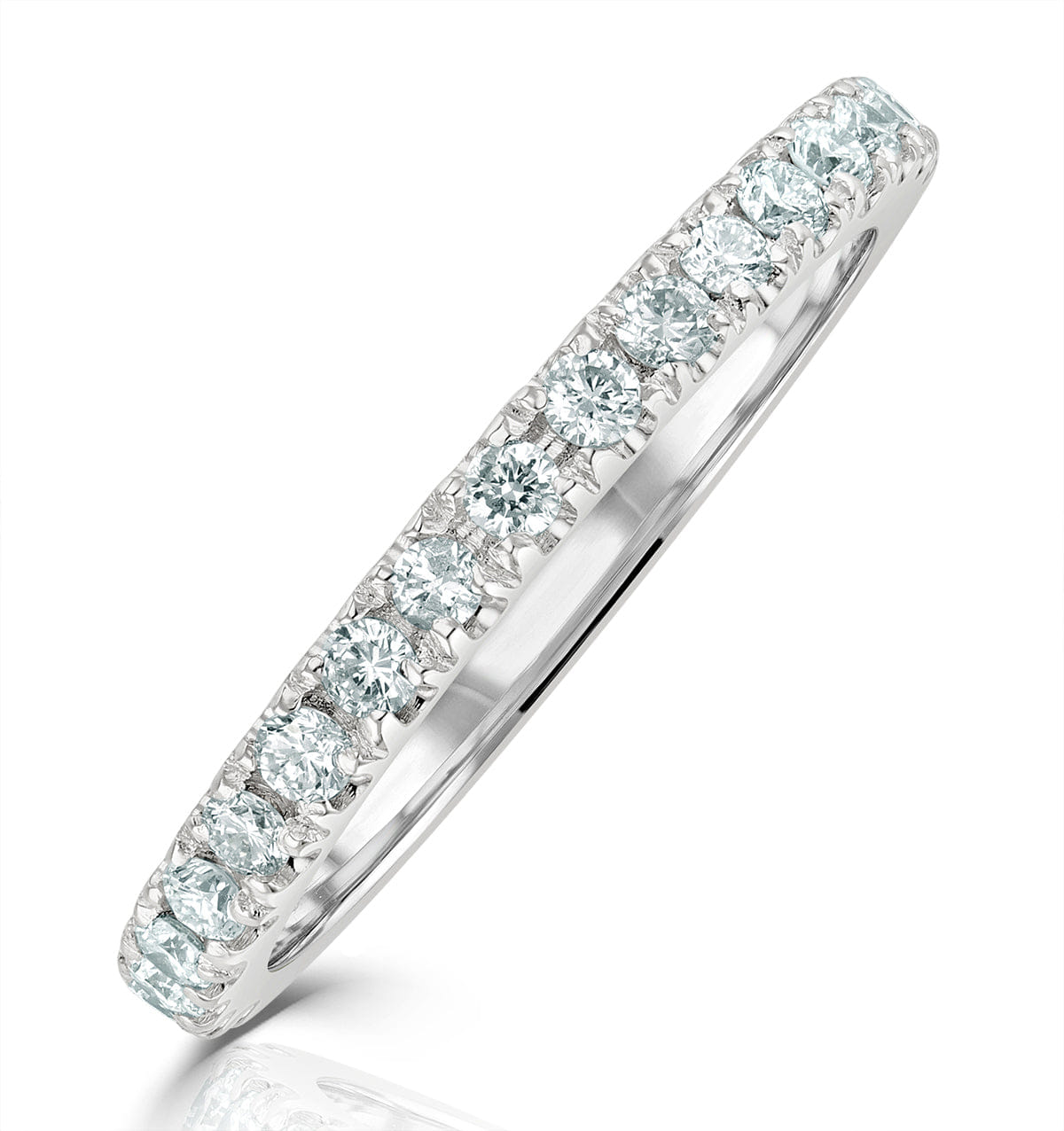 Anastasia Matching Wedding Band 0.40ct G/Si Diamond in Platinum