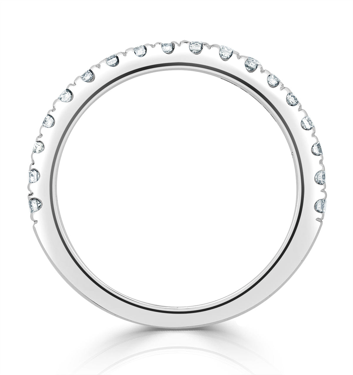 Anastasia Matching Wedding Band 0.40ct G/Si Diamond in Platinum