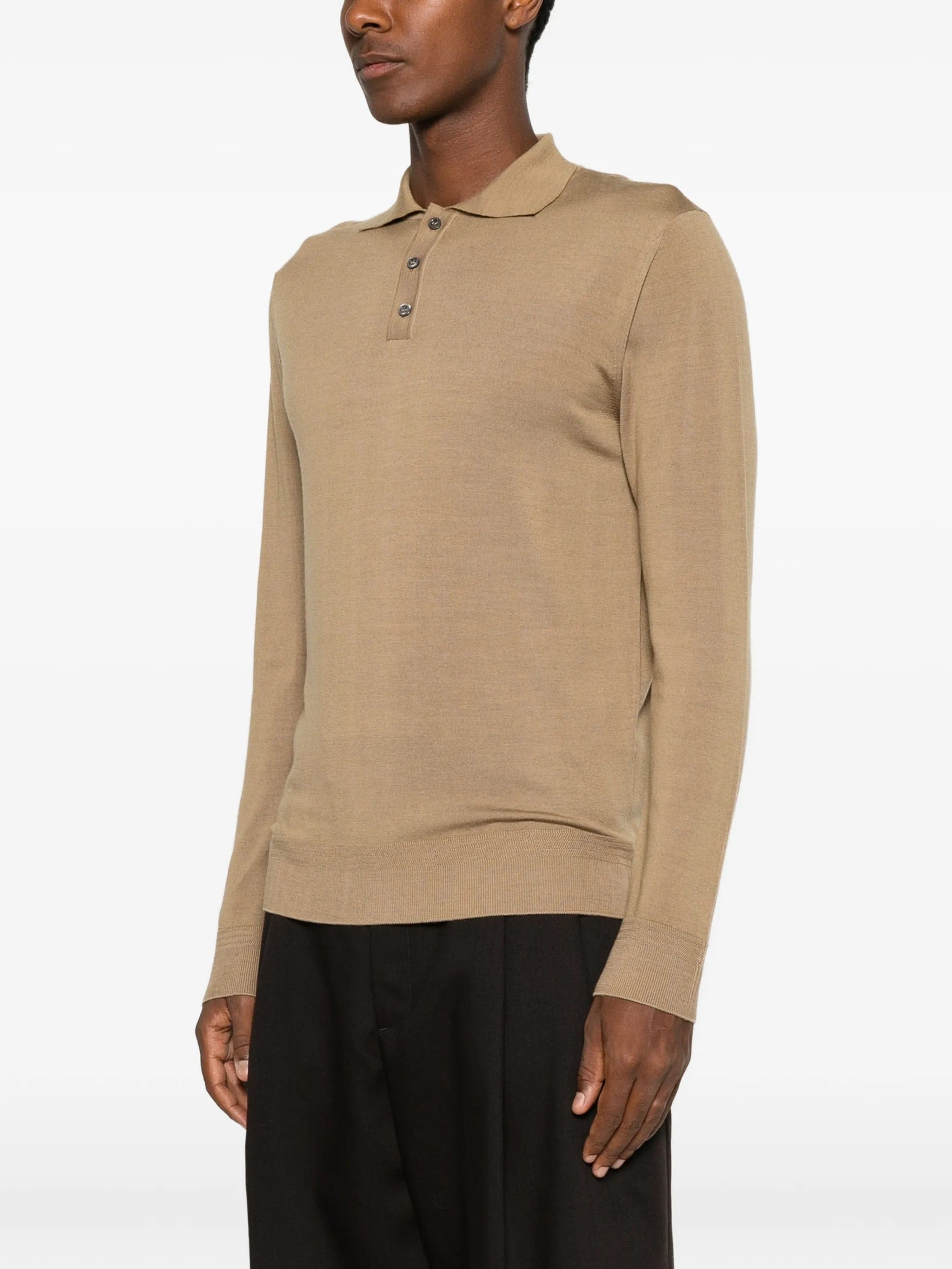 Barena Pevaron long - sleeve polo shirt