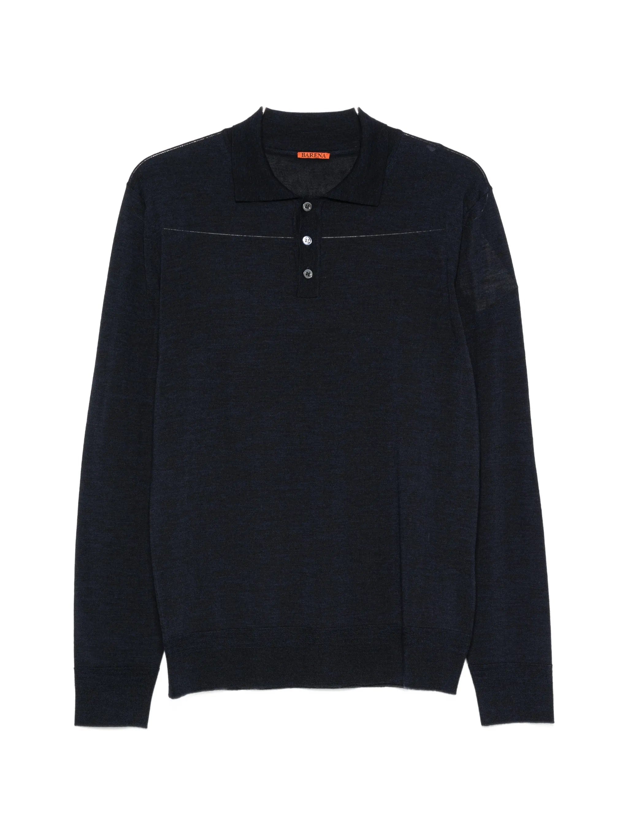 Barena long - sleeve polo shirt