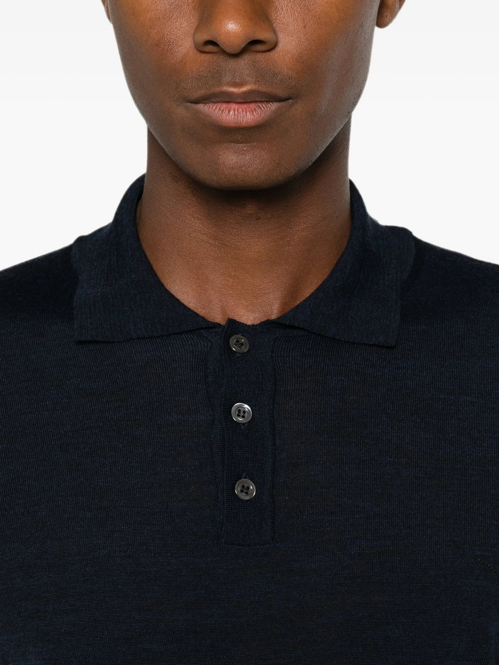 Barena long - sleeve polo shirt