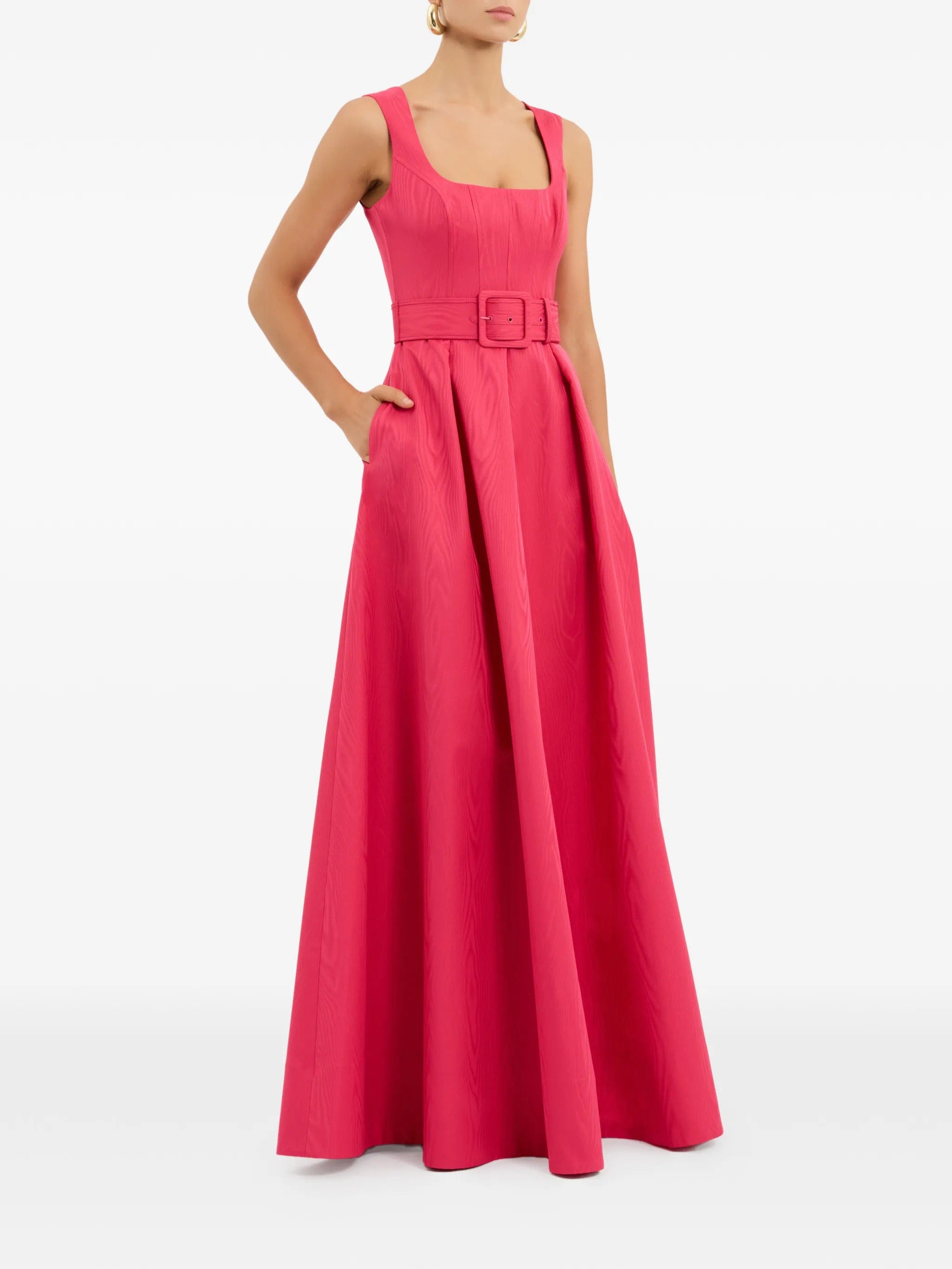 Rebecca Vallance Rosalia belted gown