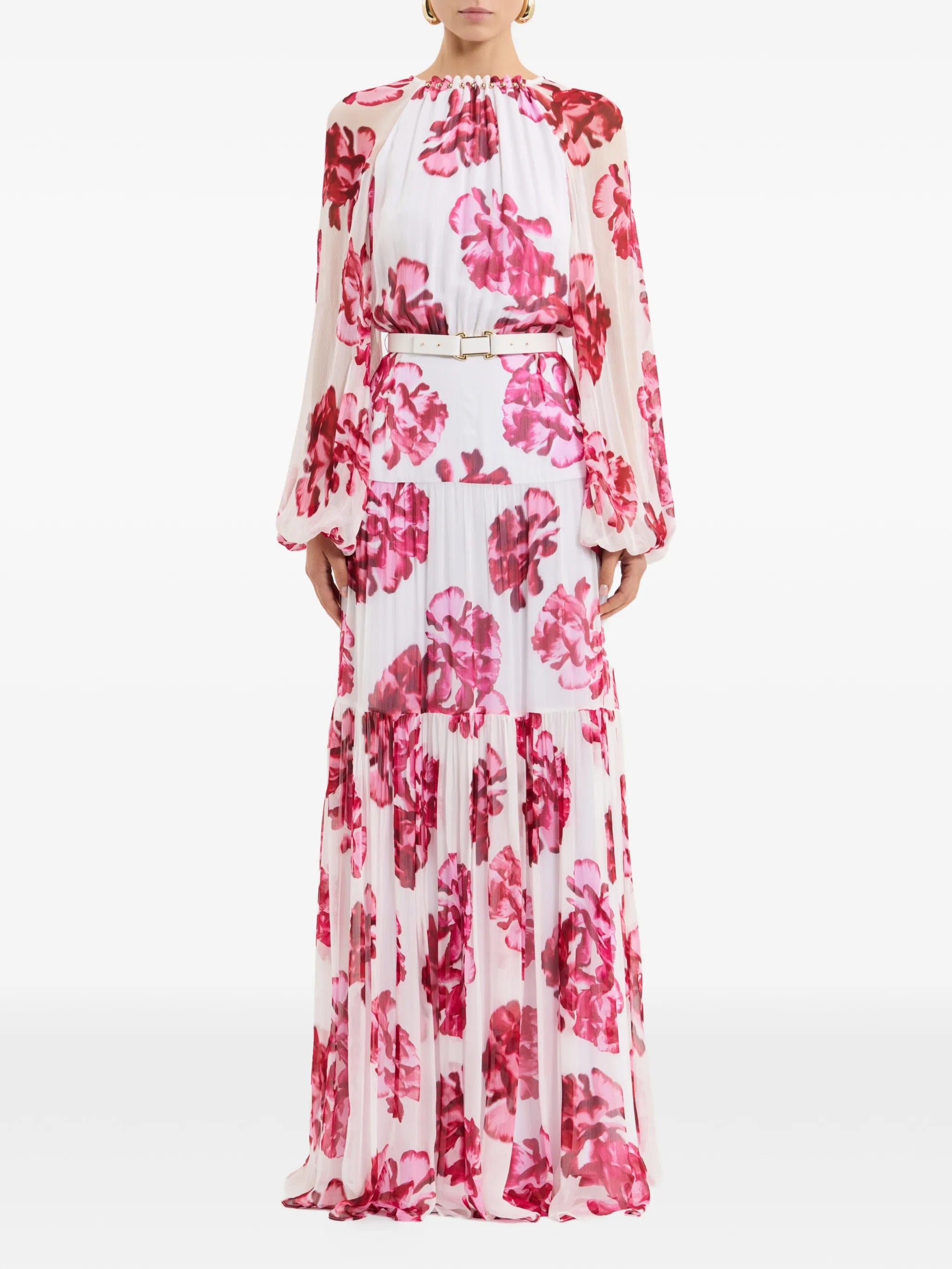 Rebecca Vallance Damask Rose maxi dress
