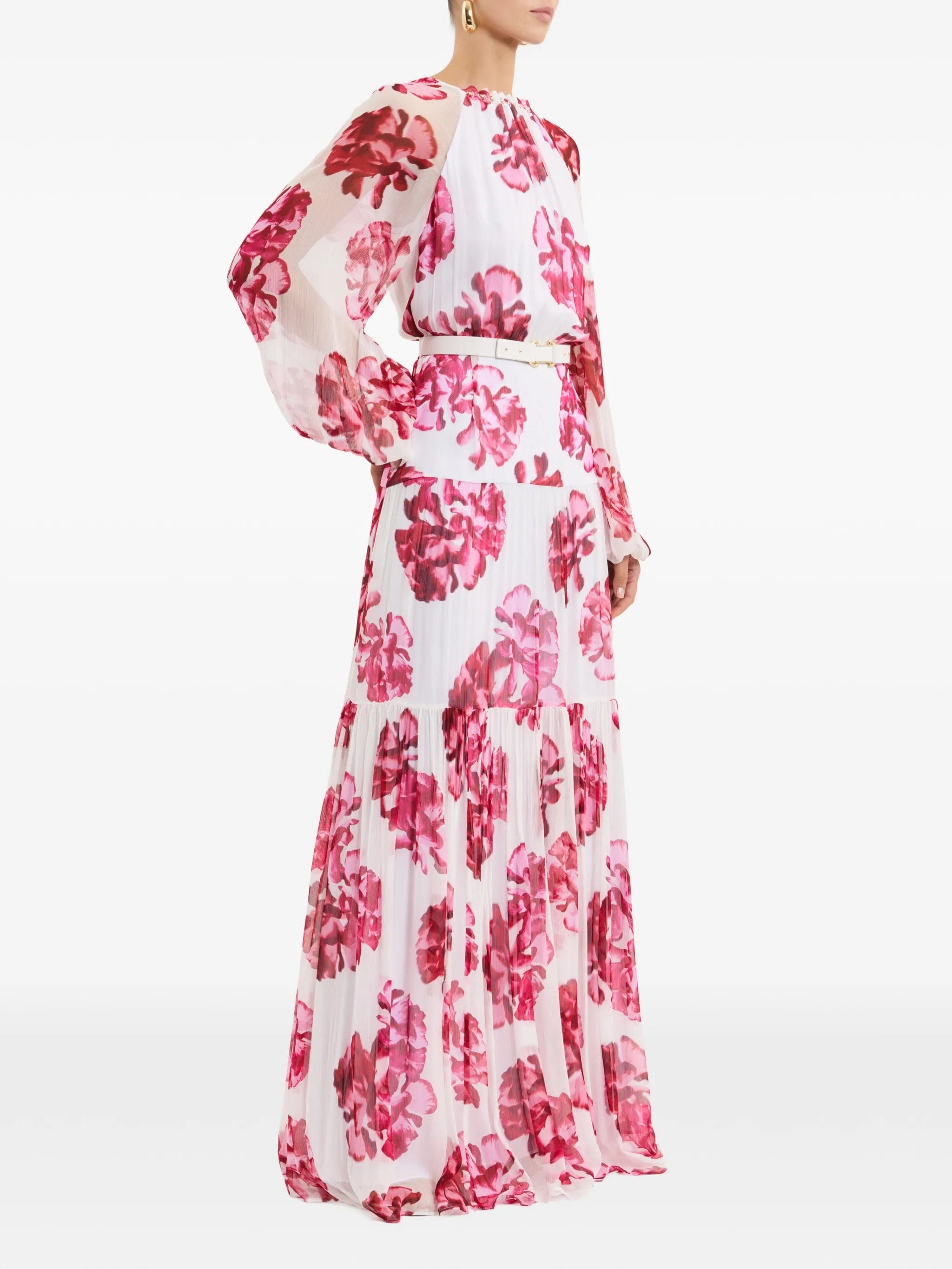 Rebecca Vallance Damask Rose maxi dress