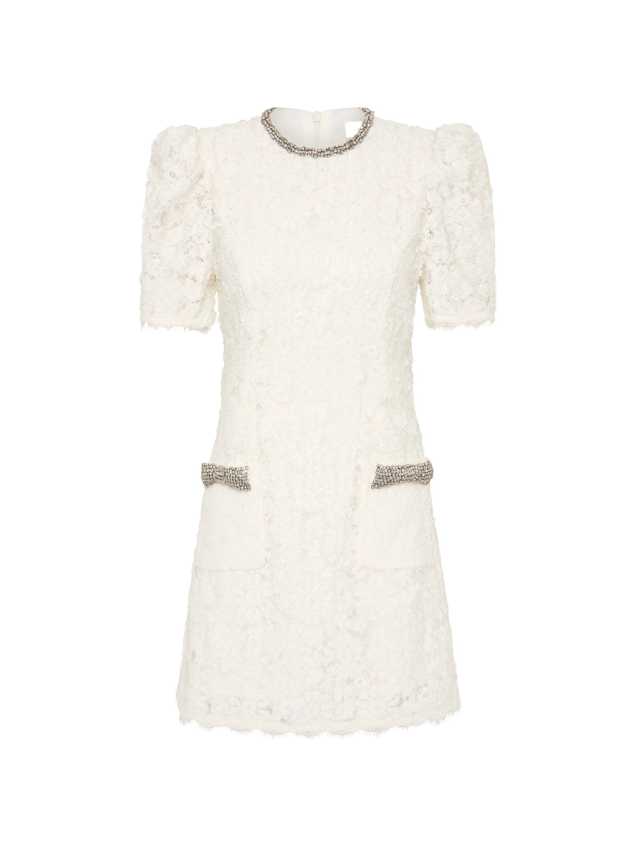 Rebecca Vallance Dillon laced mini dress