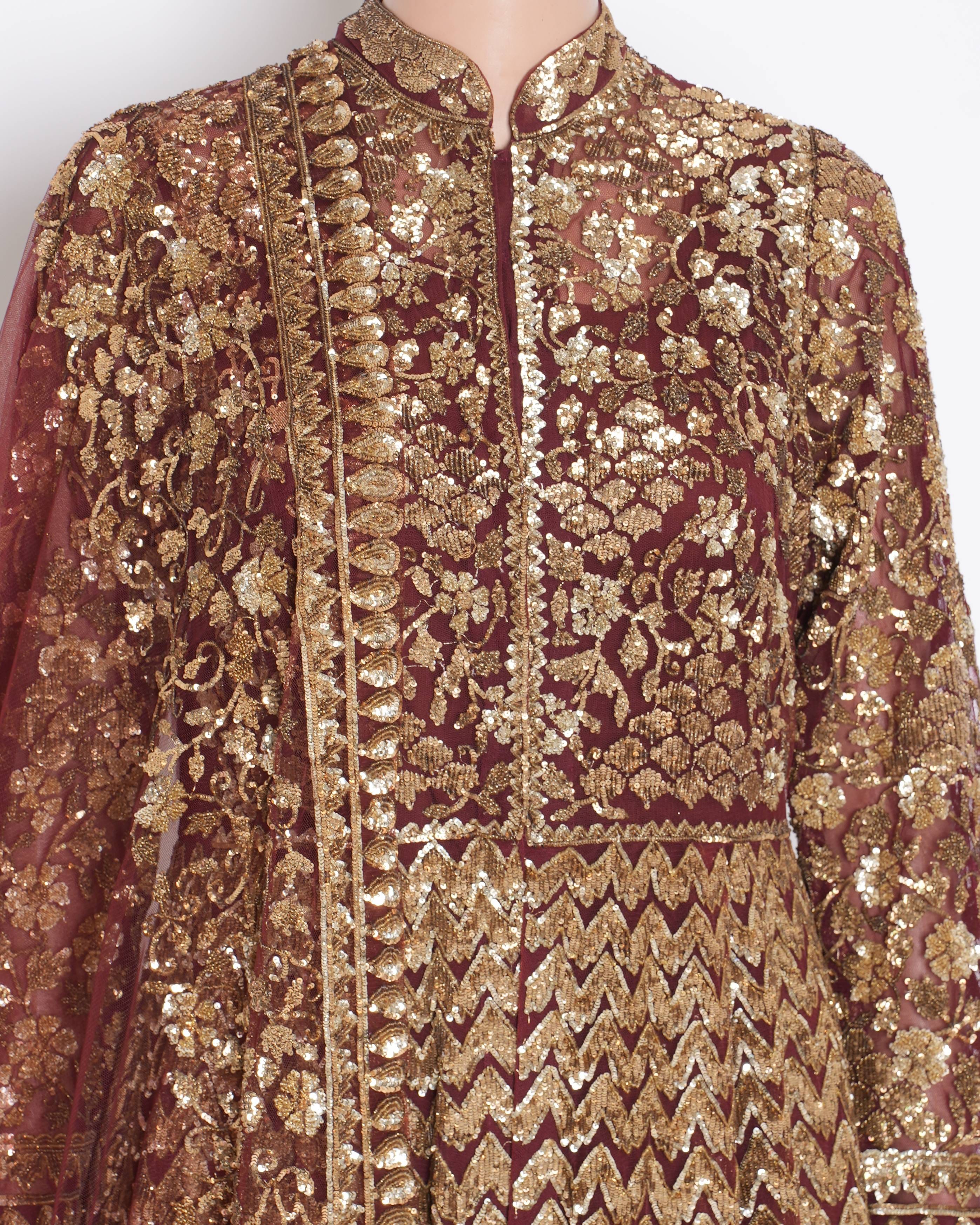 Pankaj & Nidhi Pankaj and Nidhi Long Jacket and lehenga set of 4