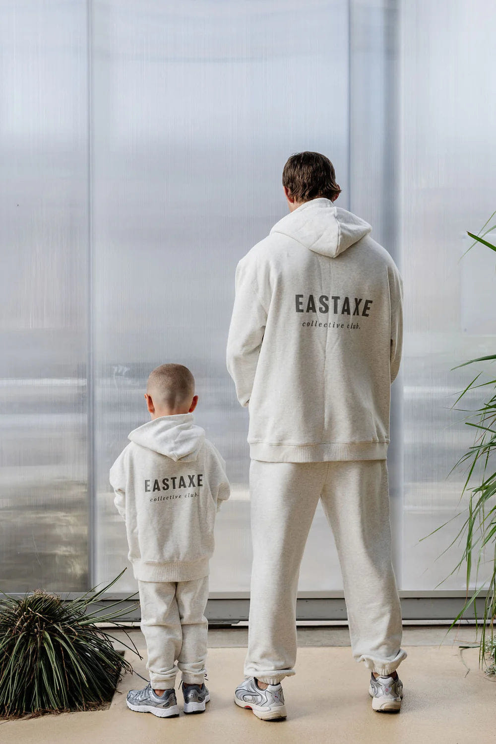 Eastaxe Tracksuit Set - Grey Marle