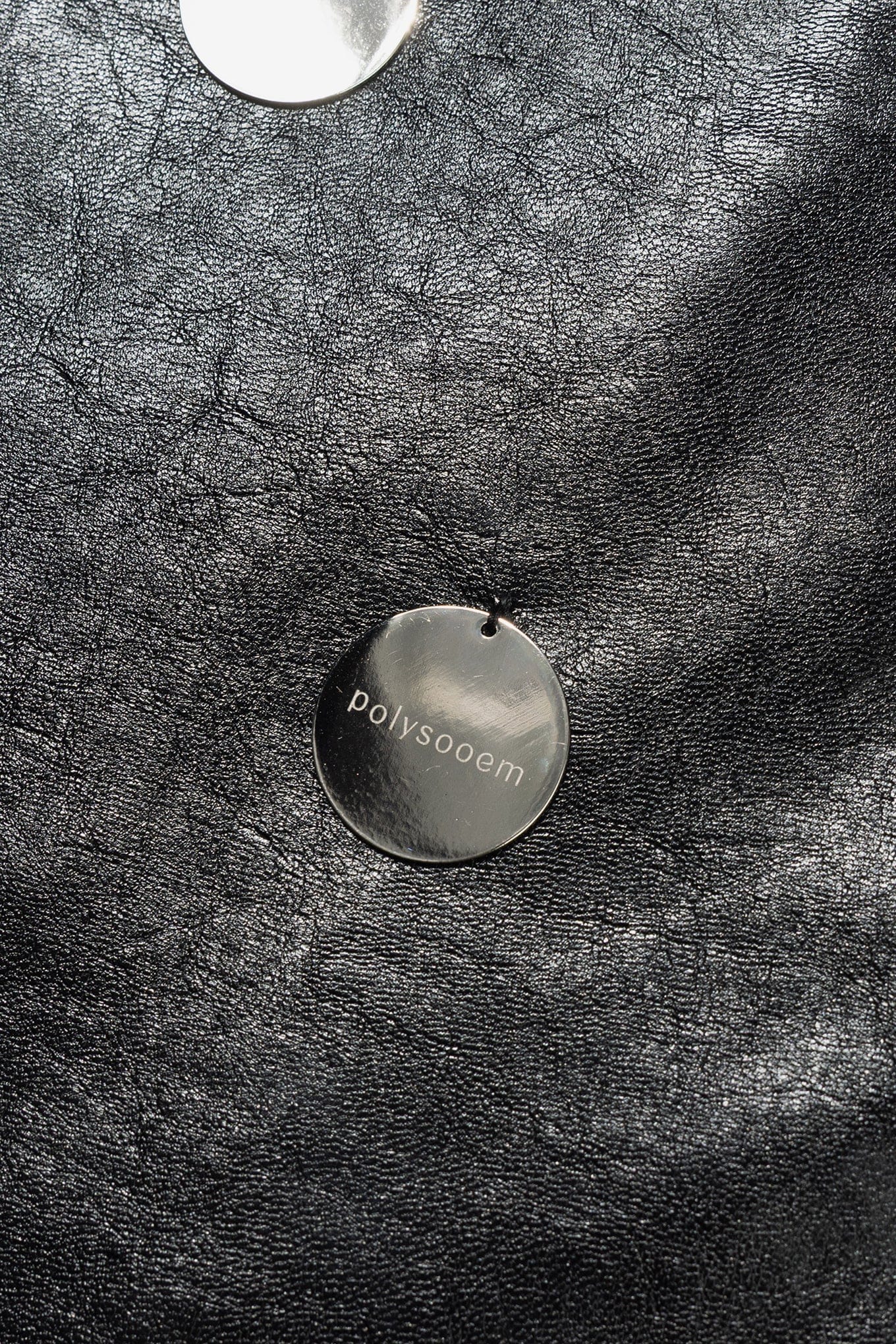 Polysooem METALLIC DISC SHOPPER BAG