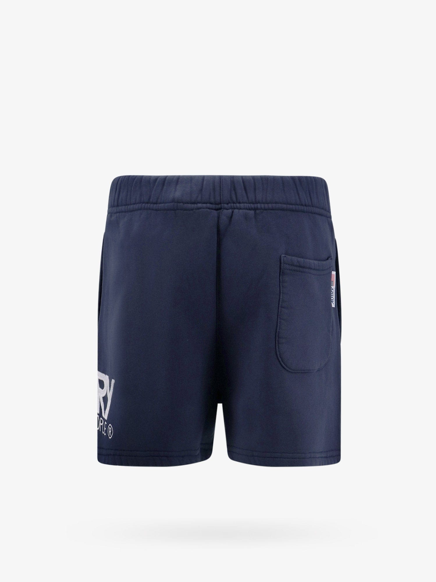 AUTRY Cotton shorts with embroidered logo