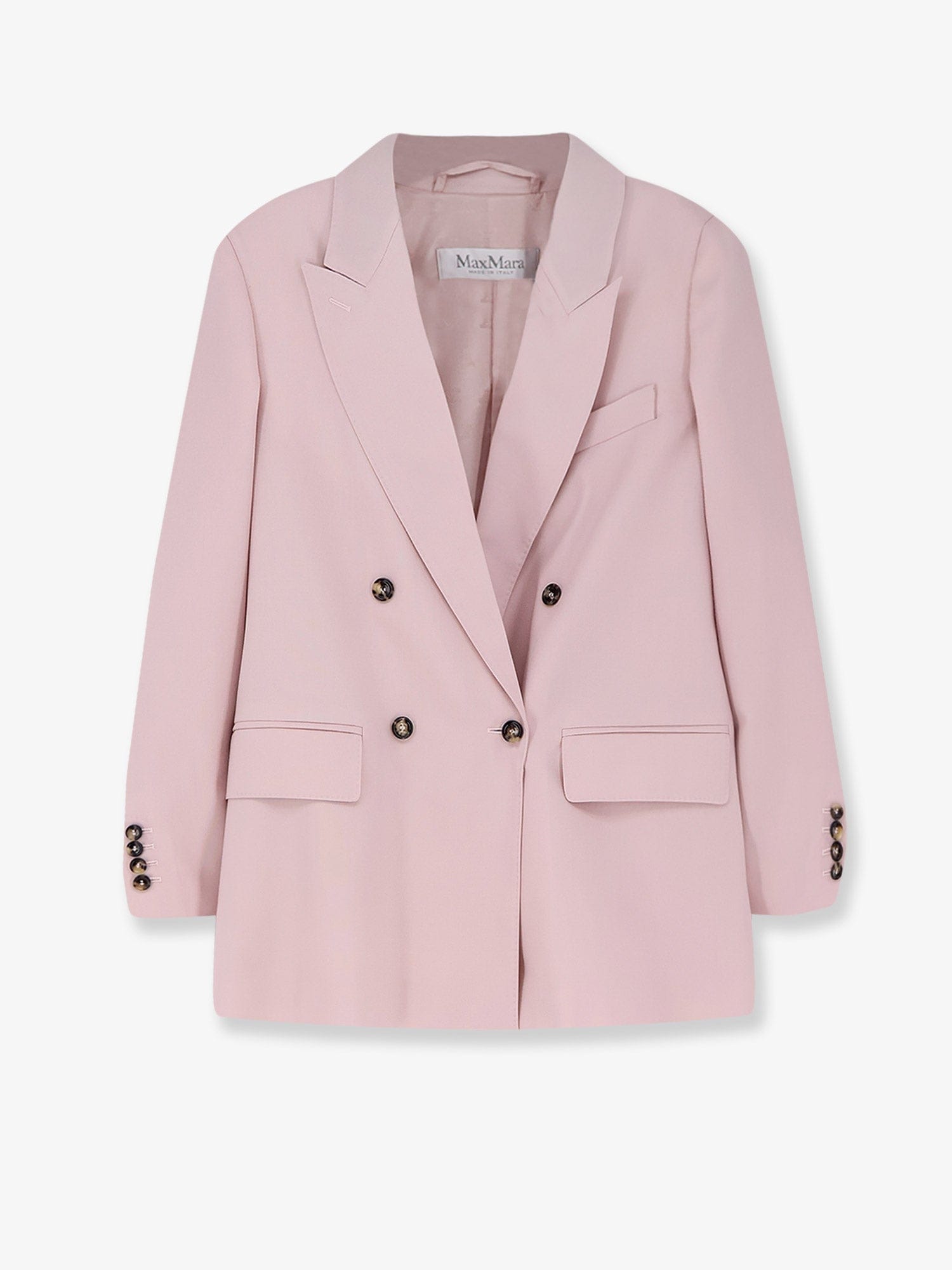 MAX MARA wool, mohair and silk blend Ombrosa blazer