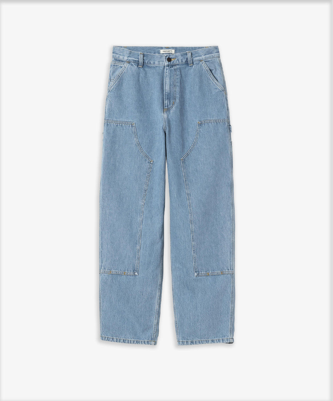 Carhartt | BRANDON DOUBLE KNEE PANT { BLUE/STONE BLEACHED