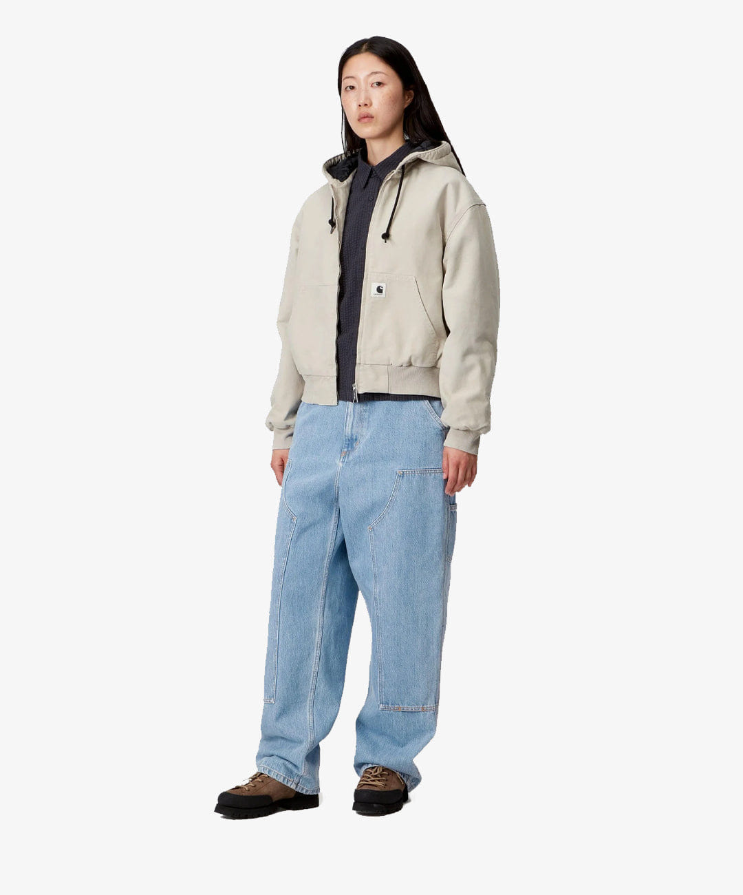 Carhartt | BRANDON DOUBLE KNEE PANT { BLUE/STONE BLEACHED